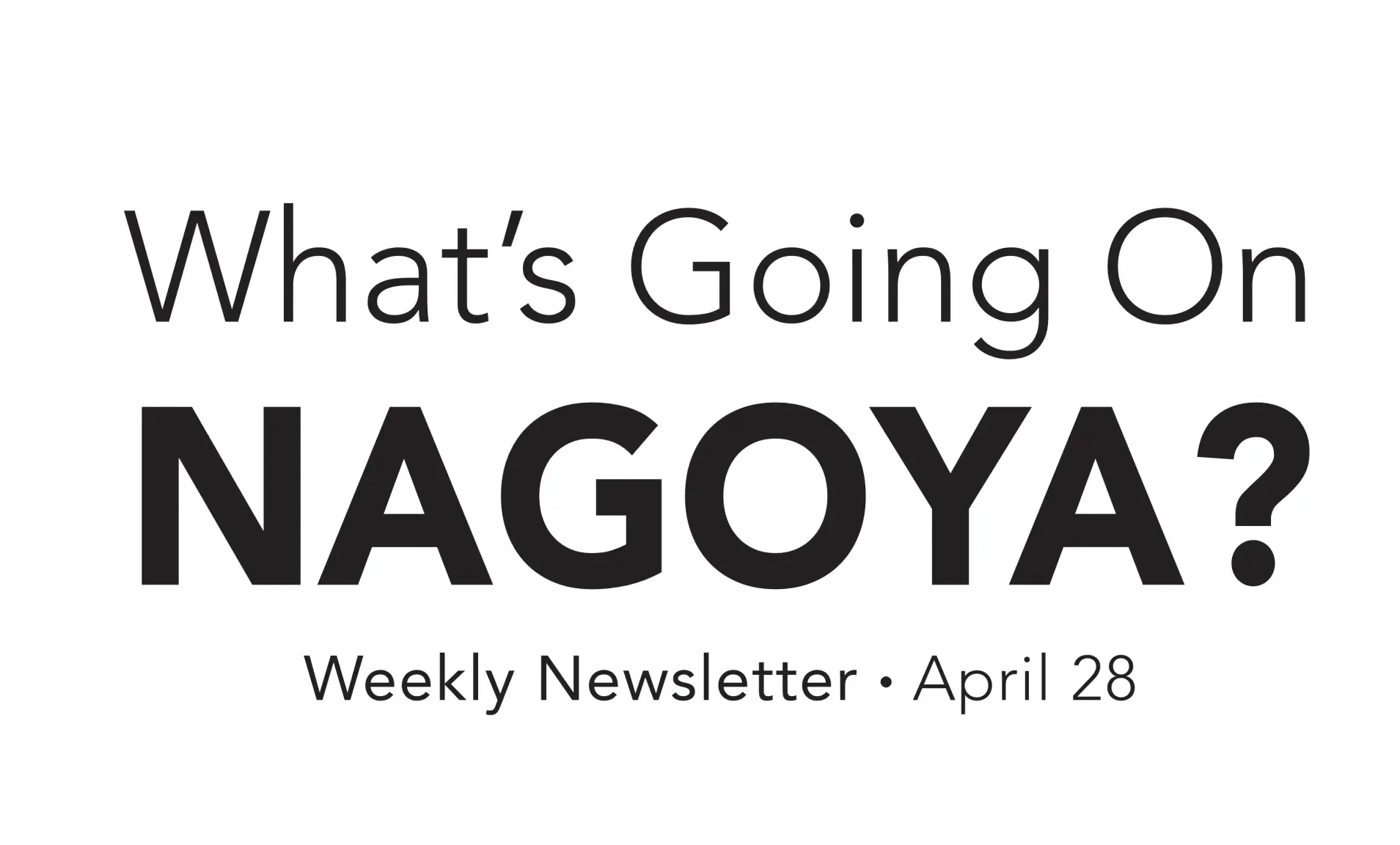 What's Going On ? April 28