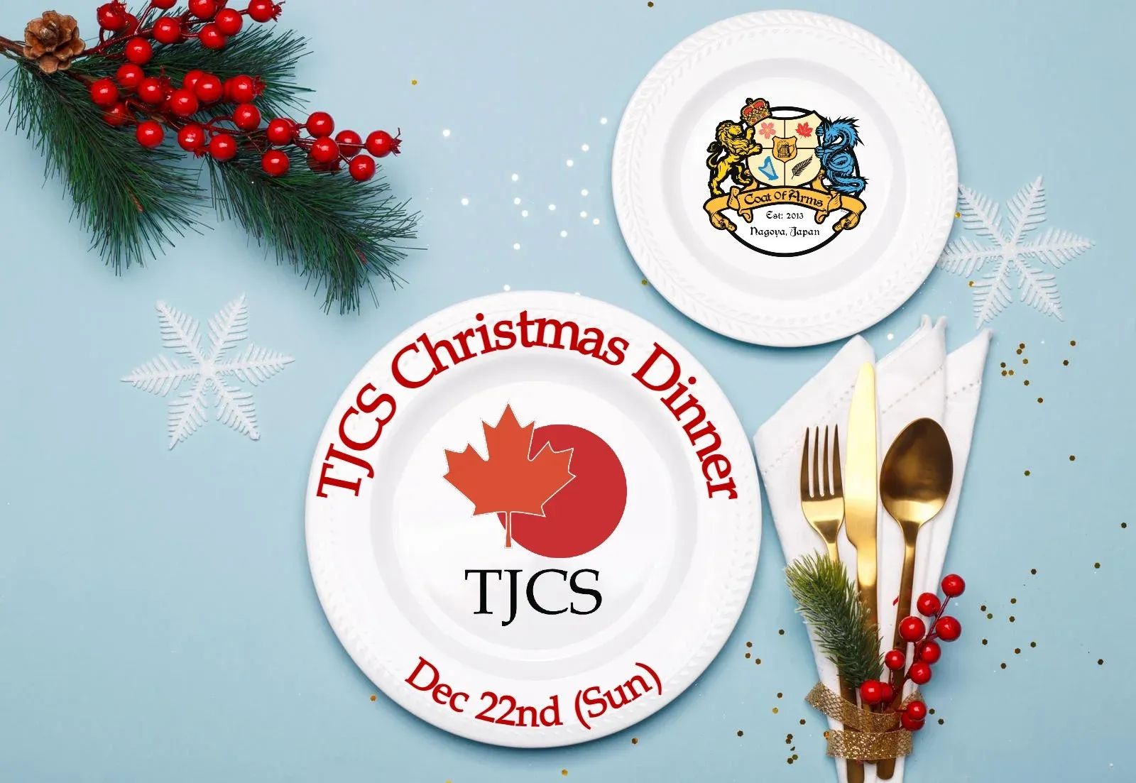TJCS Christmas Dinner at Coat Of Arms | Dec. 22