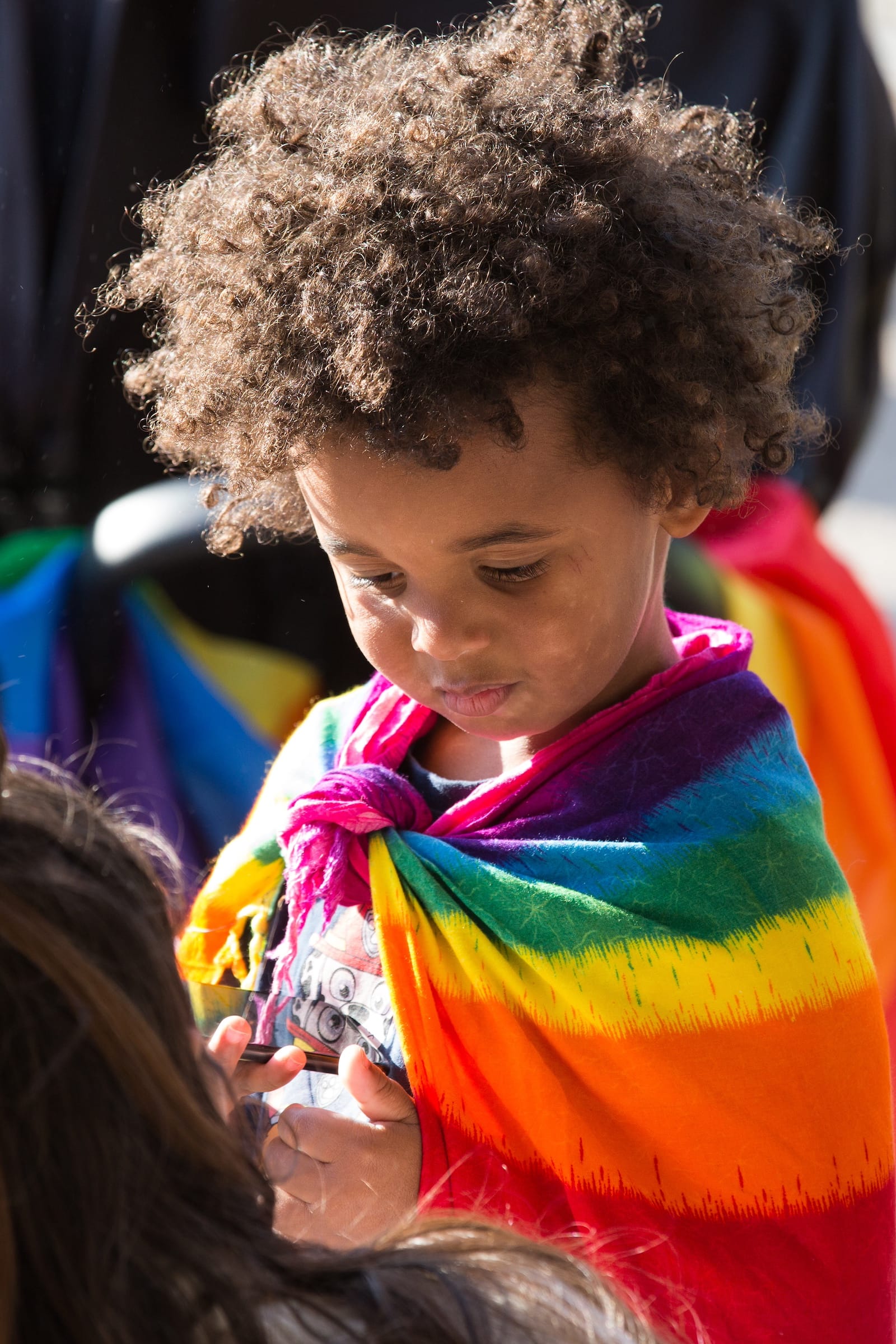 sweden lgbt pride child rainbow flag gothenburg 