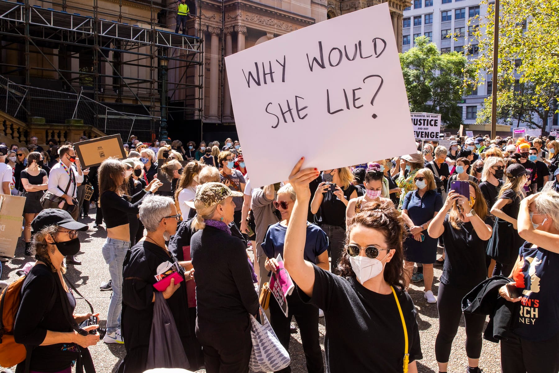 australia parliament metoo protest sydney