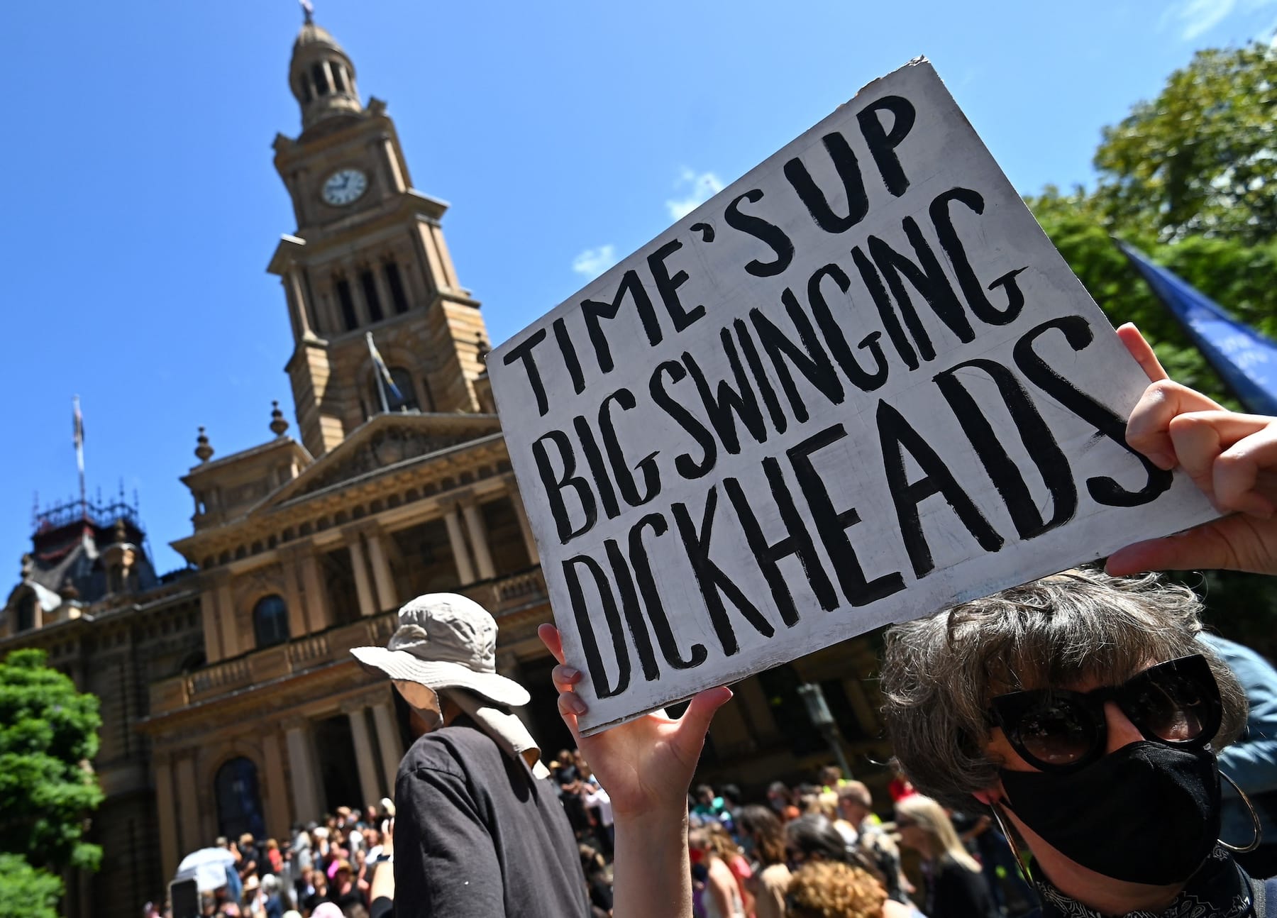 australia metoo protest parliament