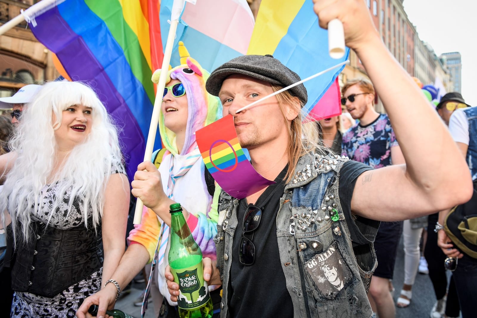 sweden pride rainbow stockholm