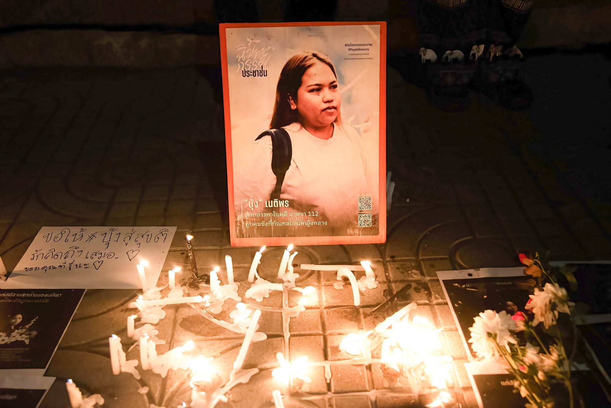 thai activist died prison hunger strike bung Netiporn Sanesangkhom