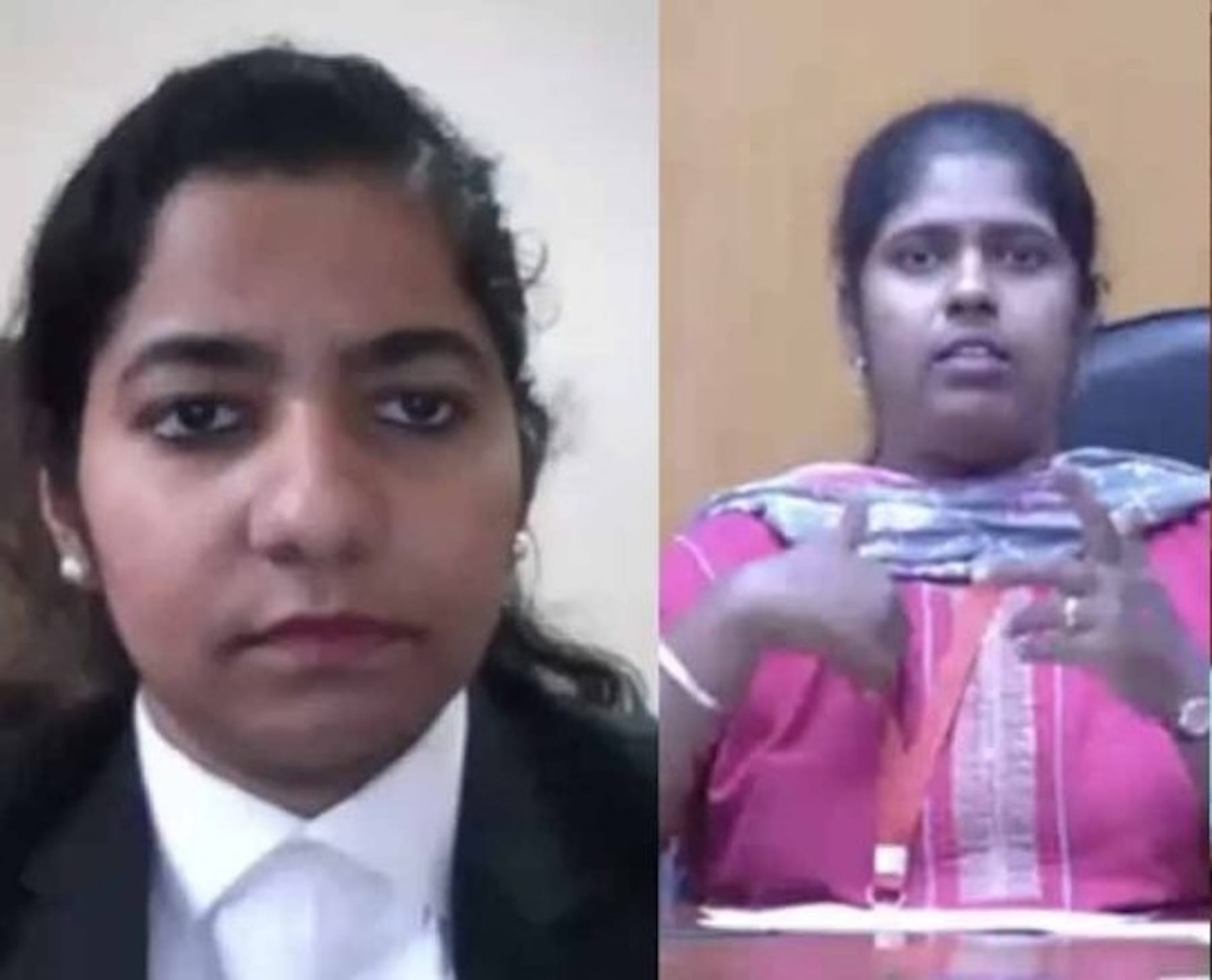 sarah sunny arguing supreme court sign language interpreter