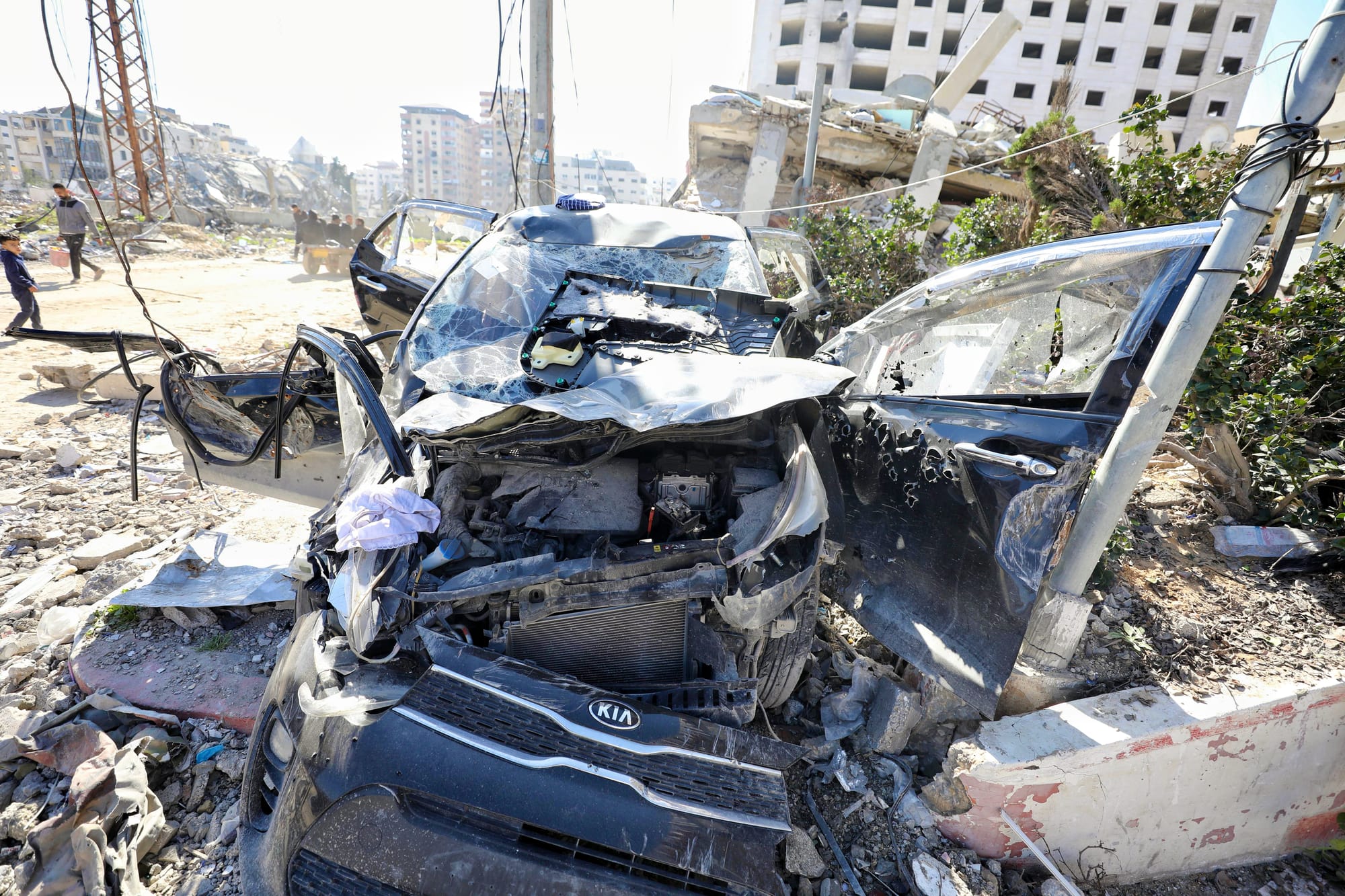 hind rajab family car