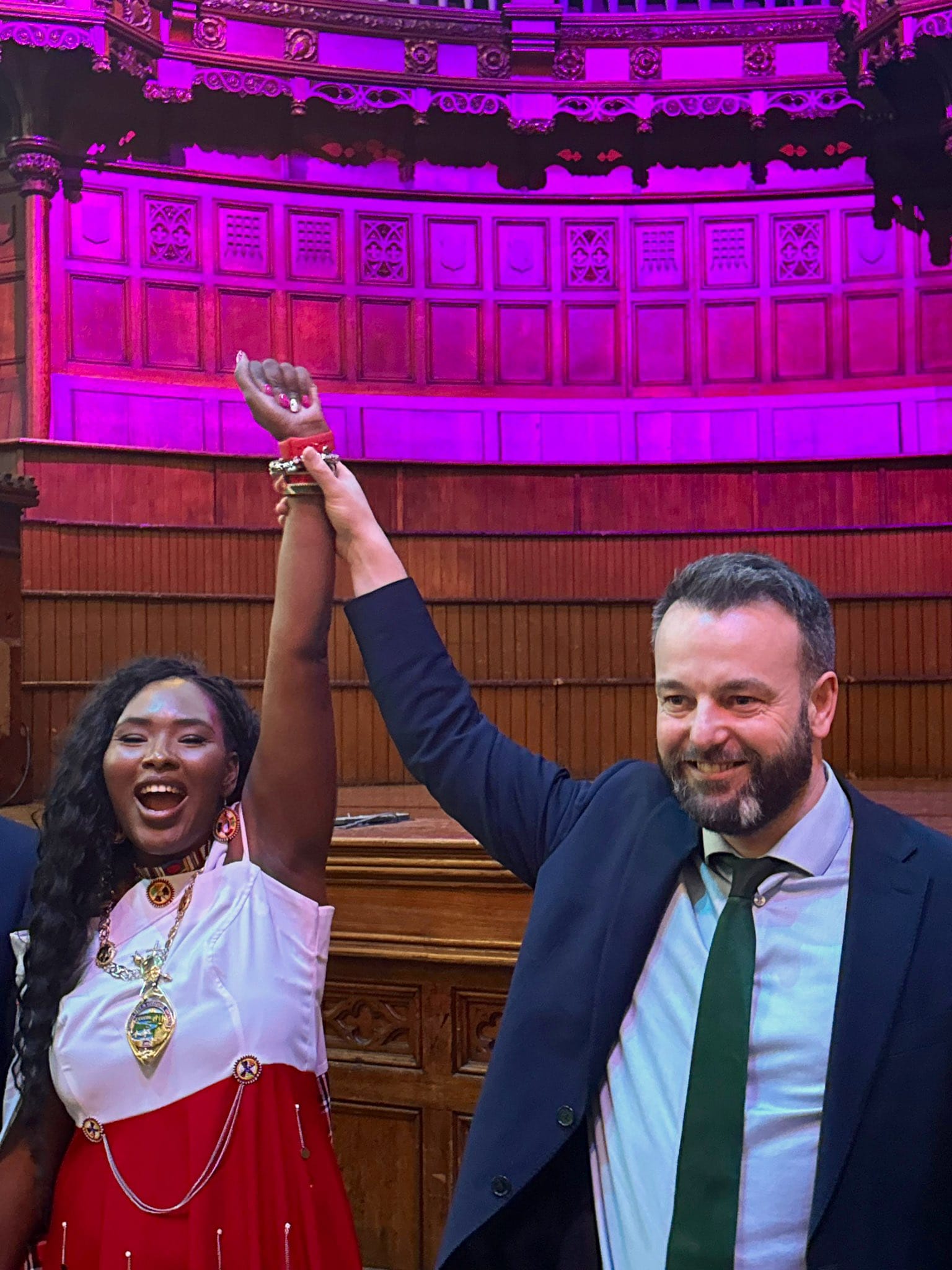 northern ireland mayor Lilian Seenoi-Barr