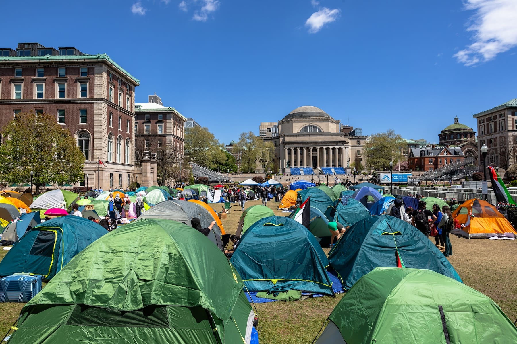 columbia university gaza encampment protest