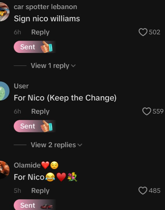 Nico Williams tiktok UEFA EURO 2024 final match