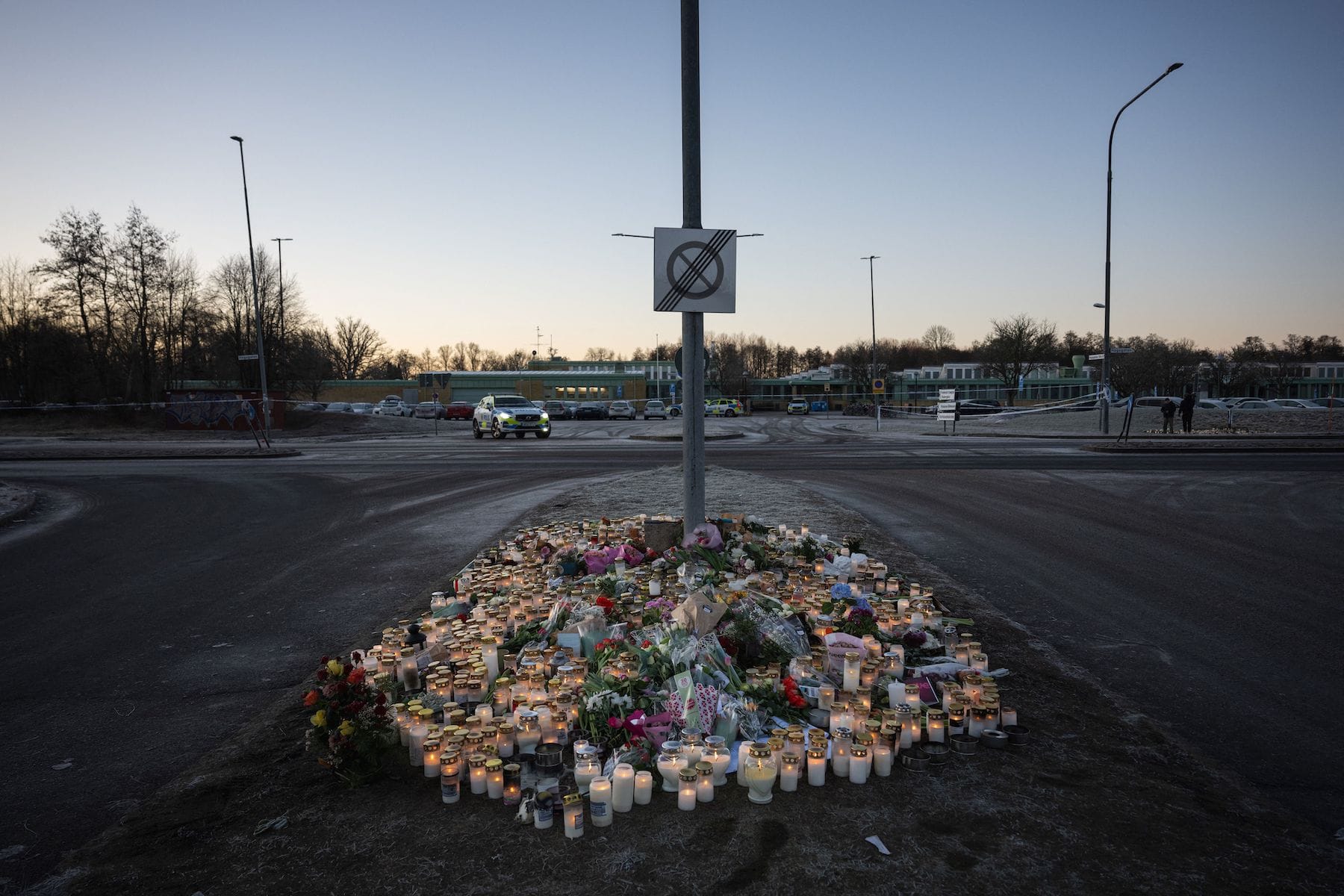 vigil sweden mass shooting victims