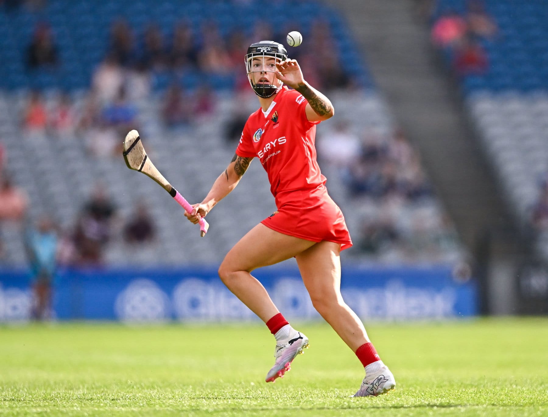 irish women camogie skirt protest shorts