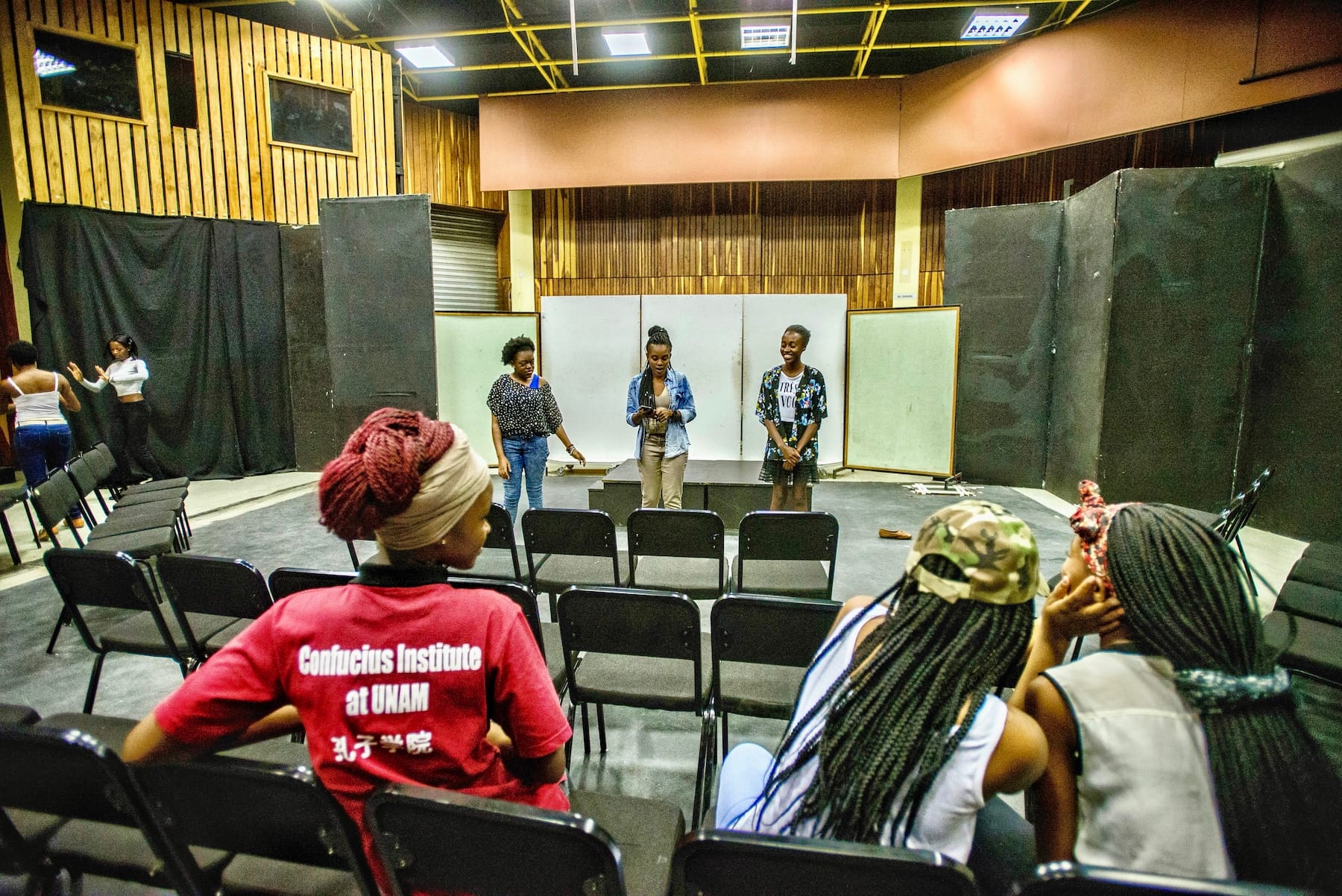 namibia university performance art students