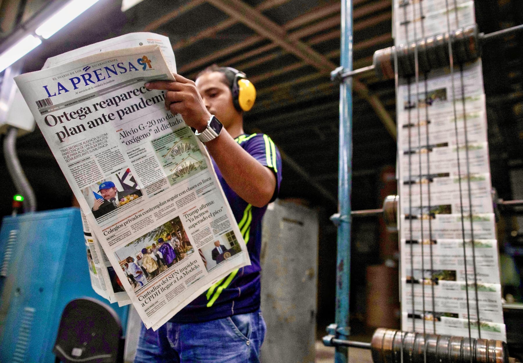 nicaragua unesco withdraw press freedom award