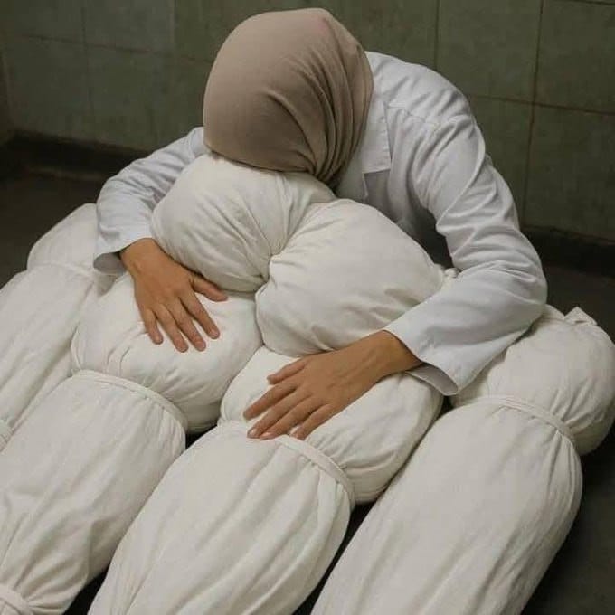 palestinian woman doctor 9 children killed gaza