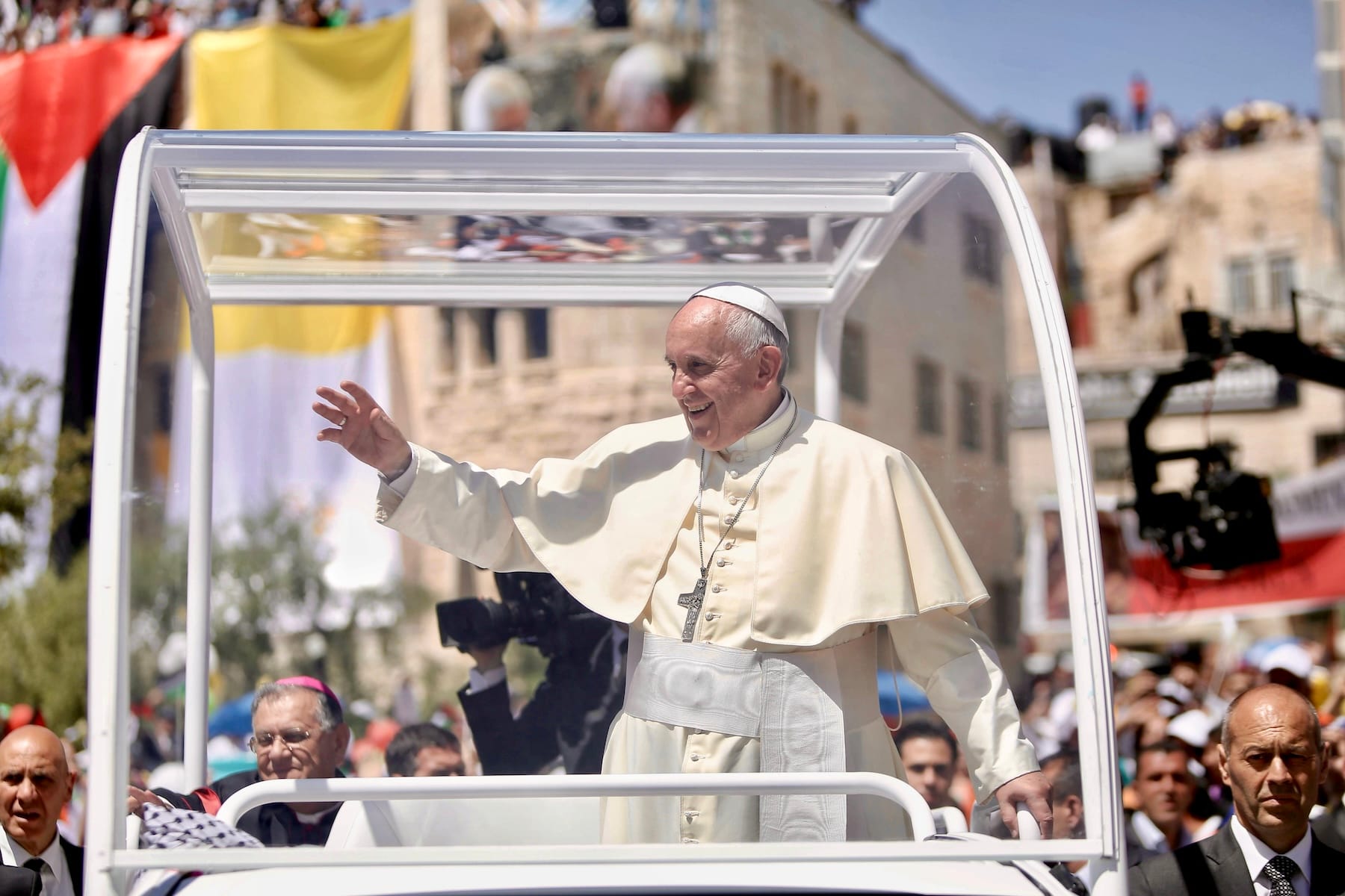 pope francis palestine bethlehem 2014 visit