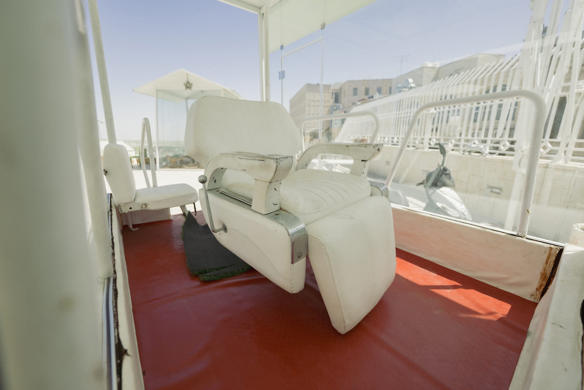 pope francis popemobile gaza