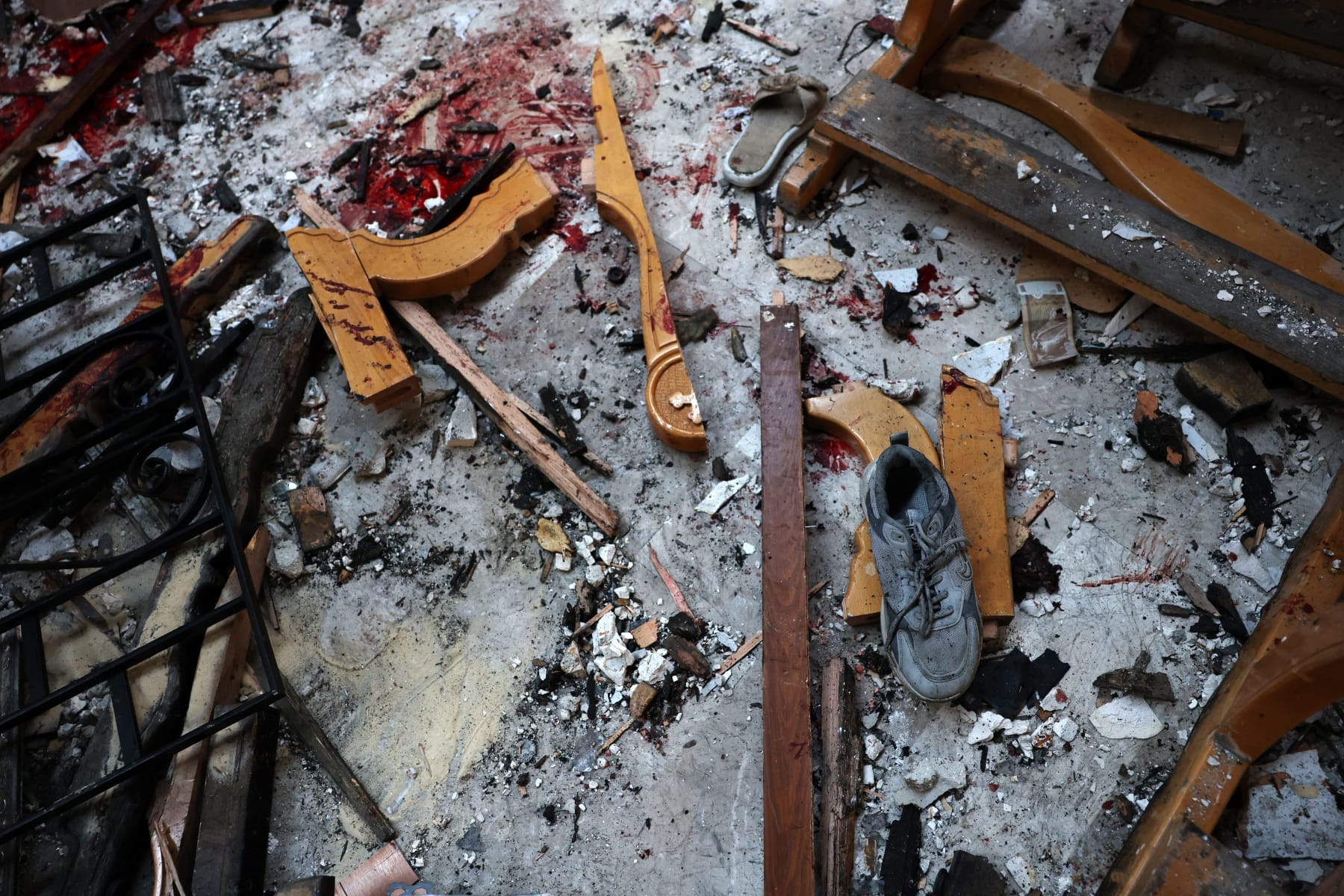 syria suicide bomber church damascus