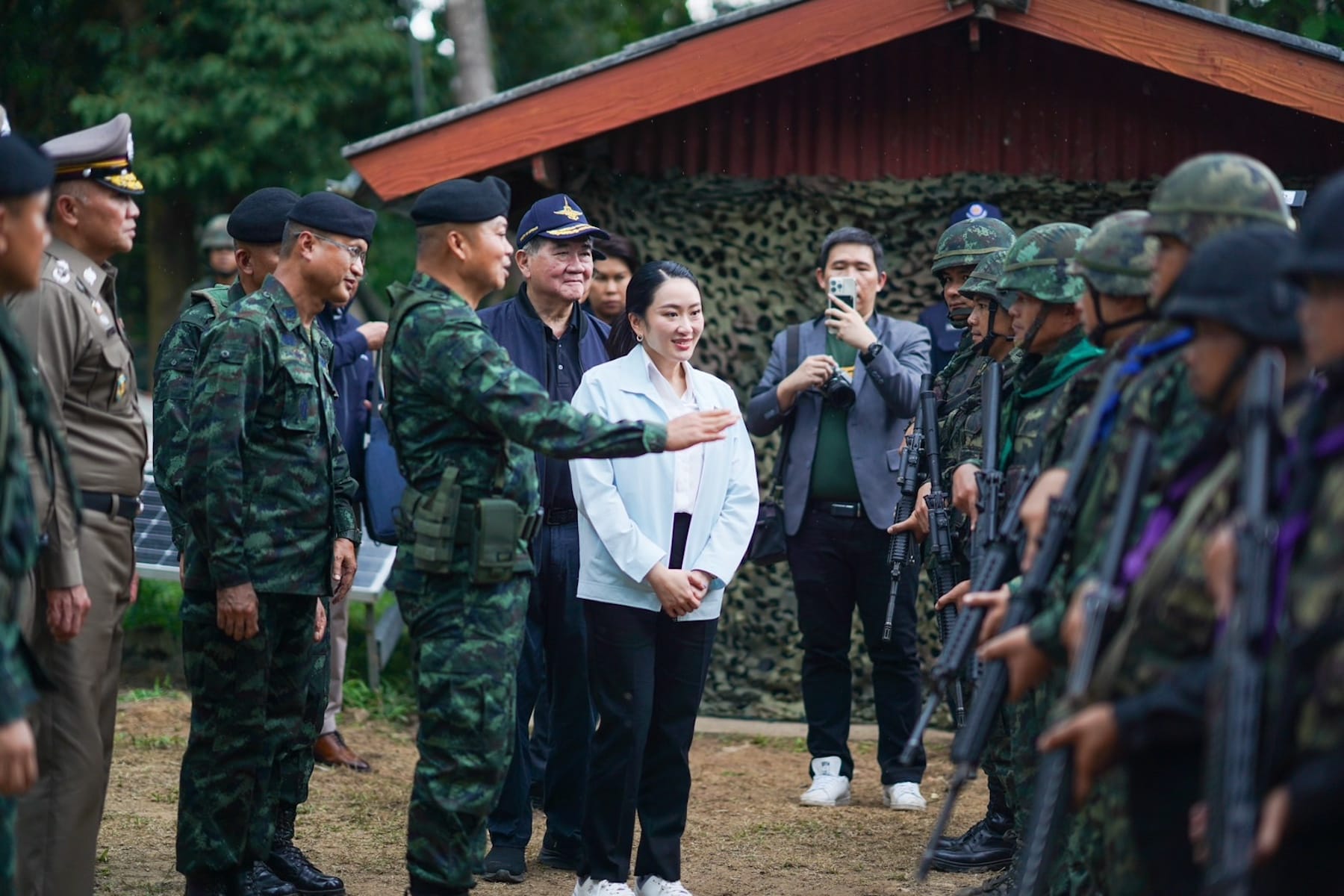 thailand paetongtarn shinawatra suspended leaked call cambodia hun sen