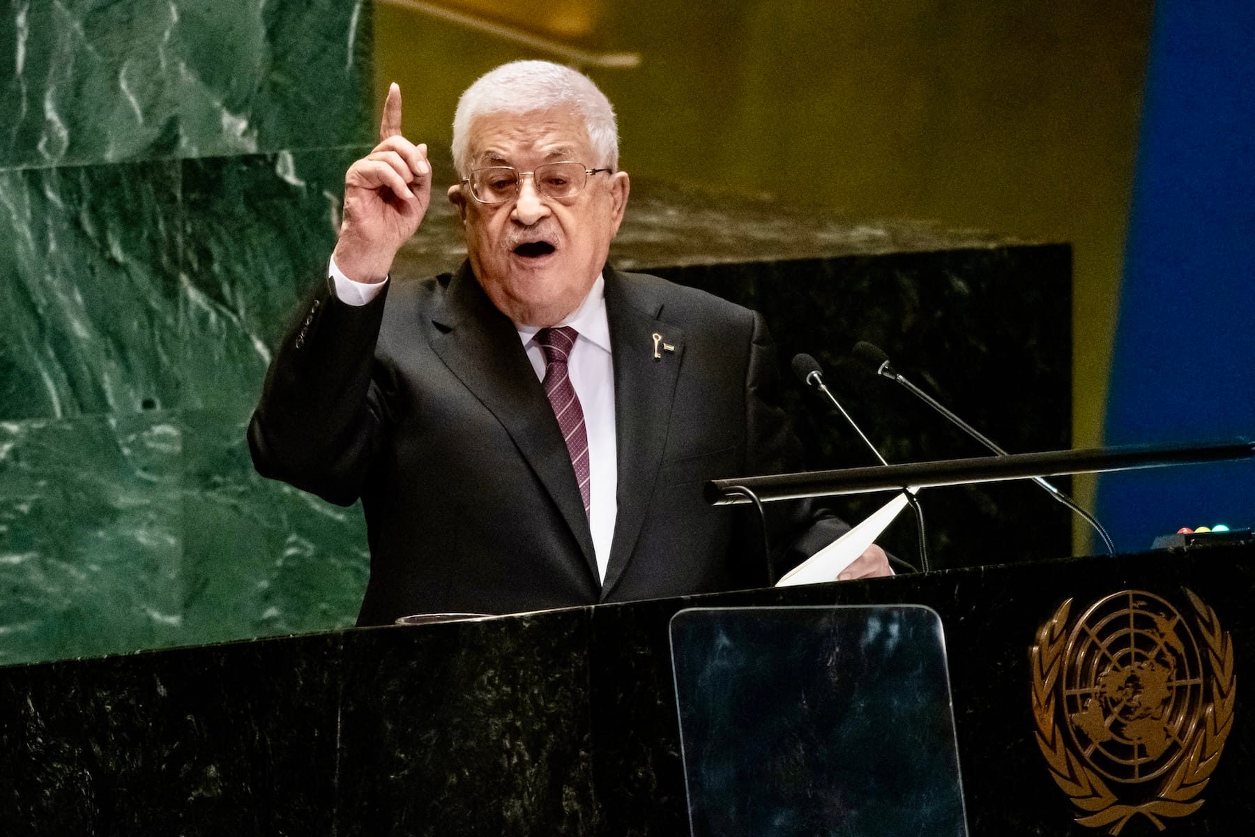 palestinian authority Mahmoud Abbas united nations