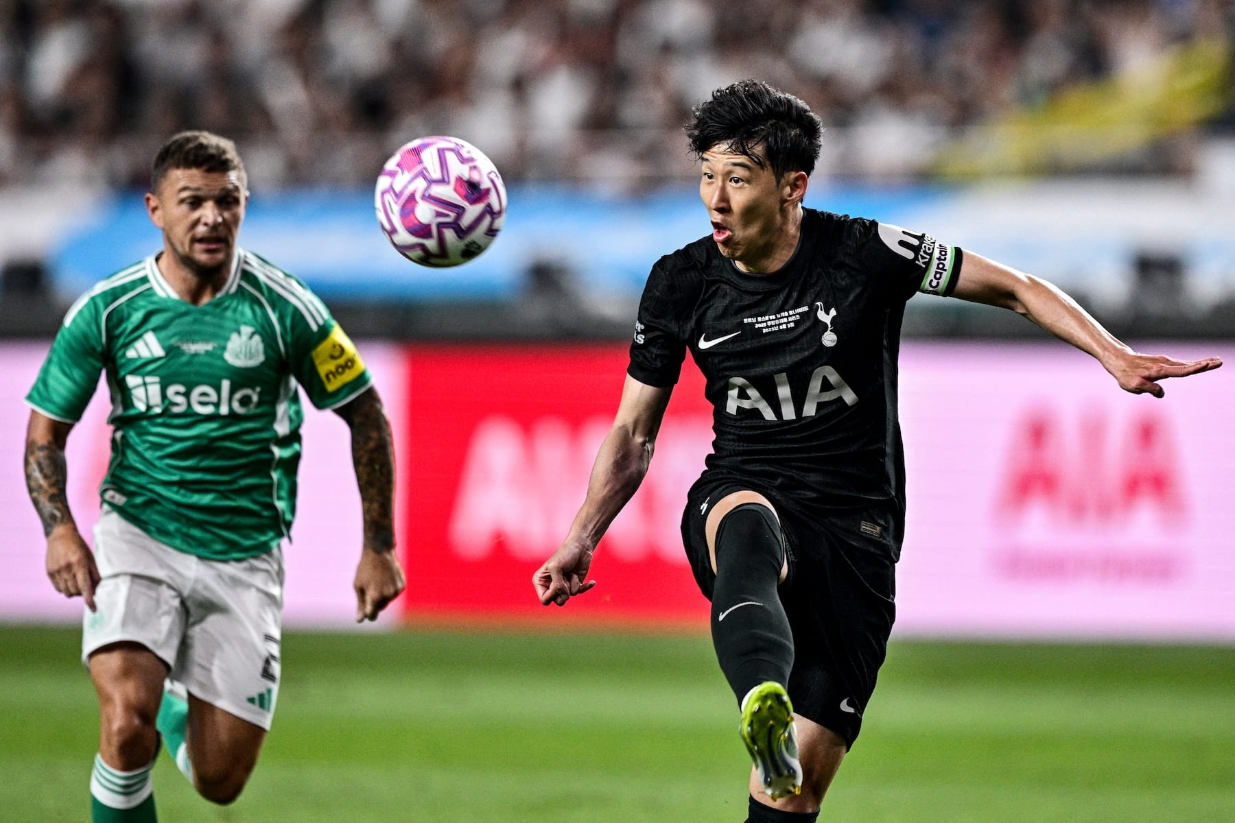 son heung min umbrella interview manners south korea football