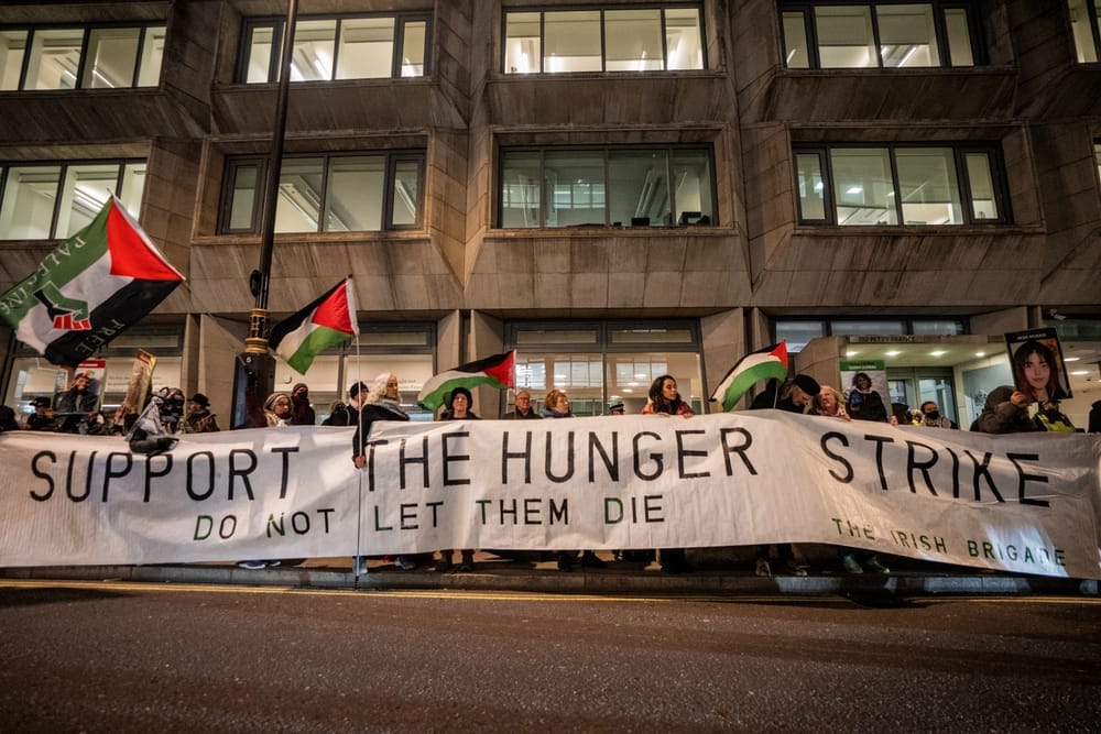 palestine action activists end hunger strike elbit uk denied contract