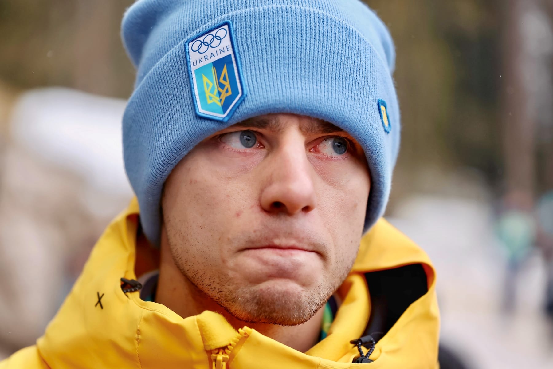 Vladyslav heraskevych helmet Ukraine disqualified milan Olympics