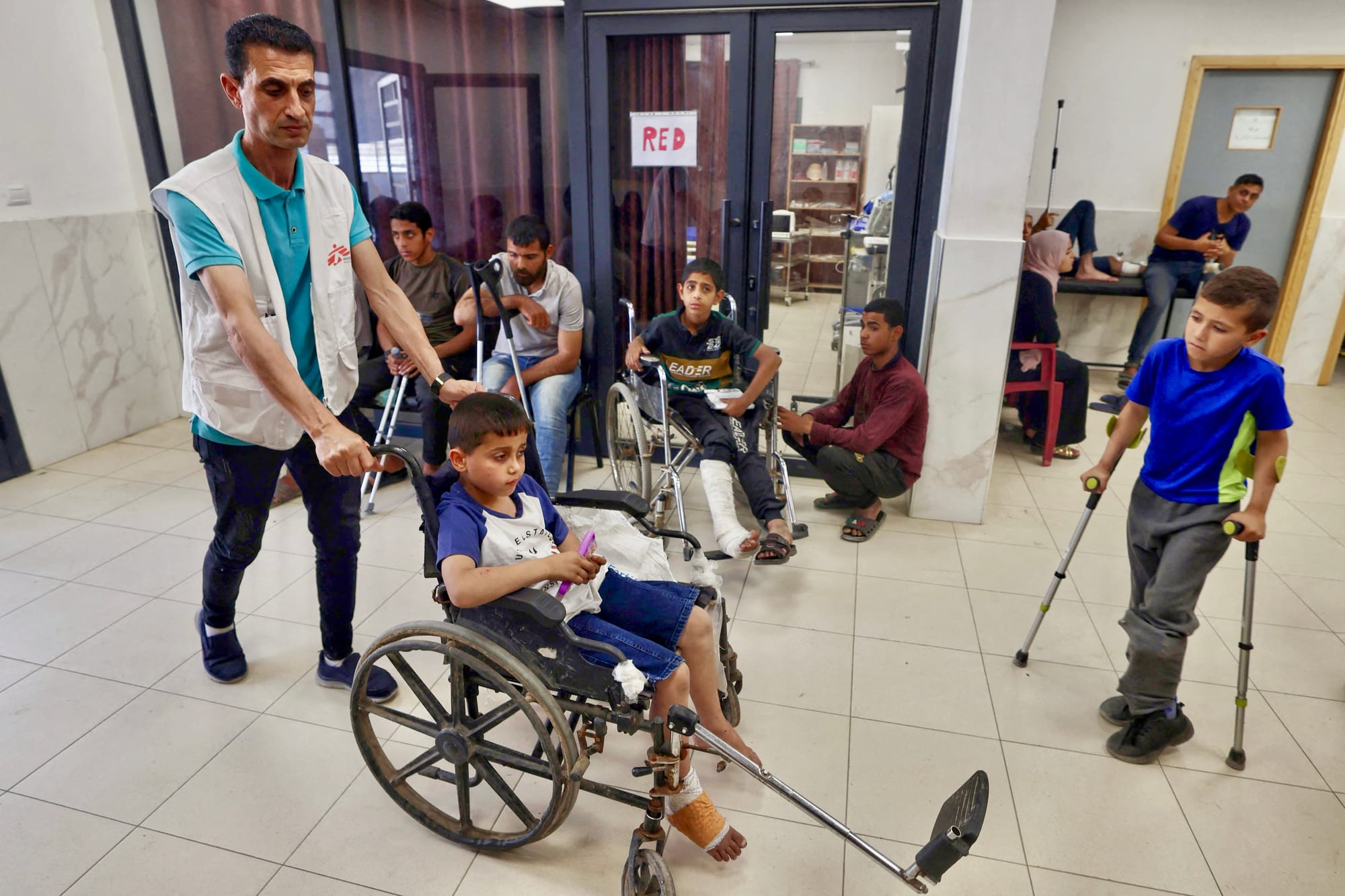doctors without borders msf share staff details israel gaza