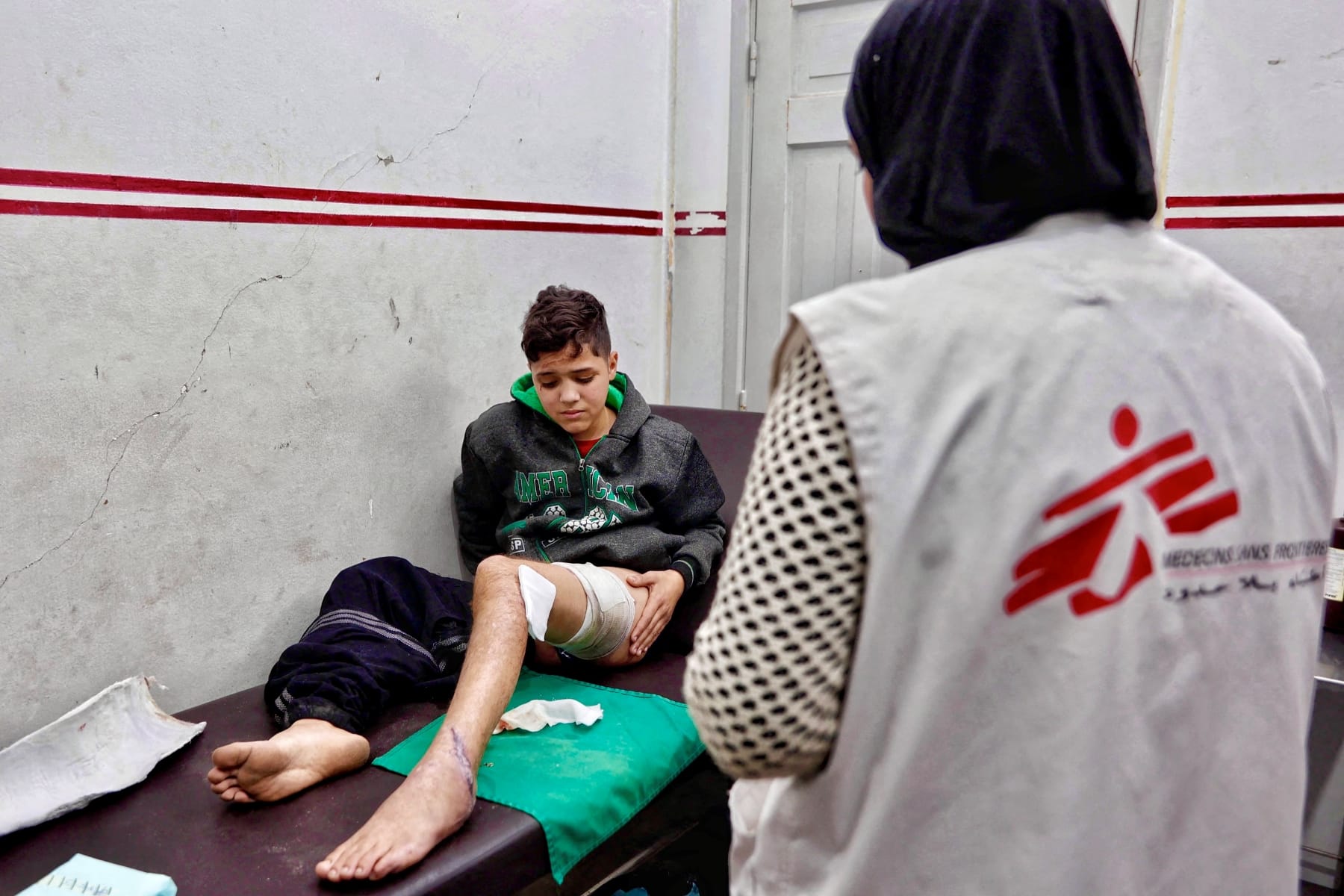 doctors without borders msf share staff details israel gaza