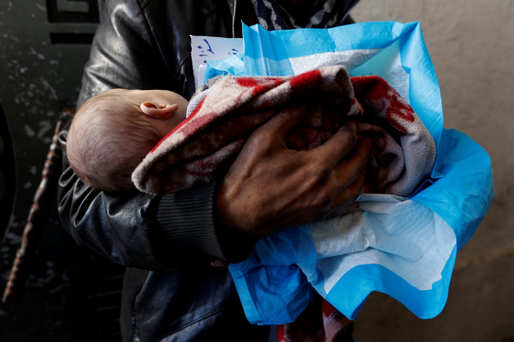 gaza babies freeze death cold winter tents