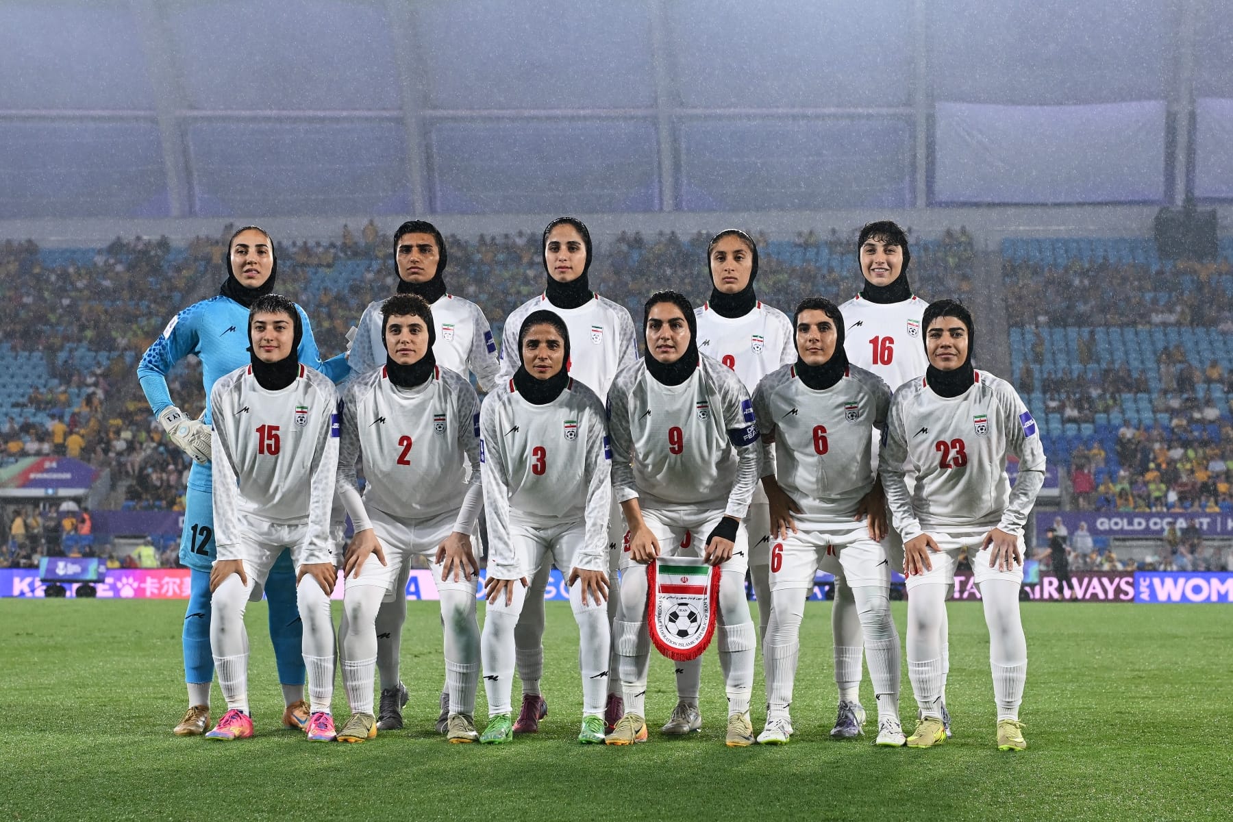 australia iran women football team asylum anthem refused