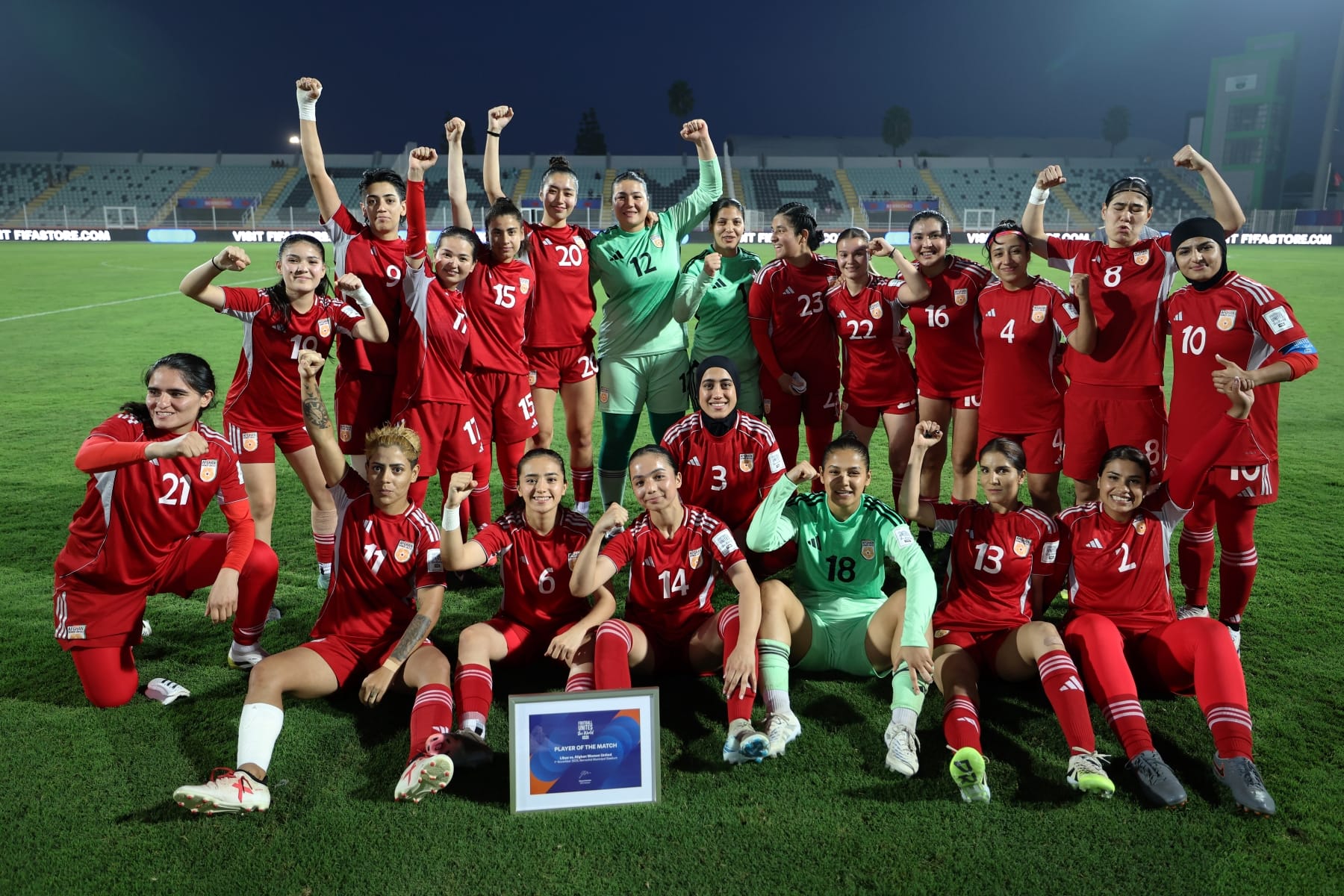 fifa afghan women football players exile compete international matches