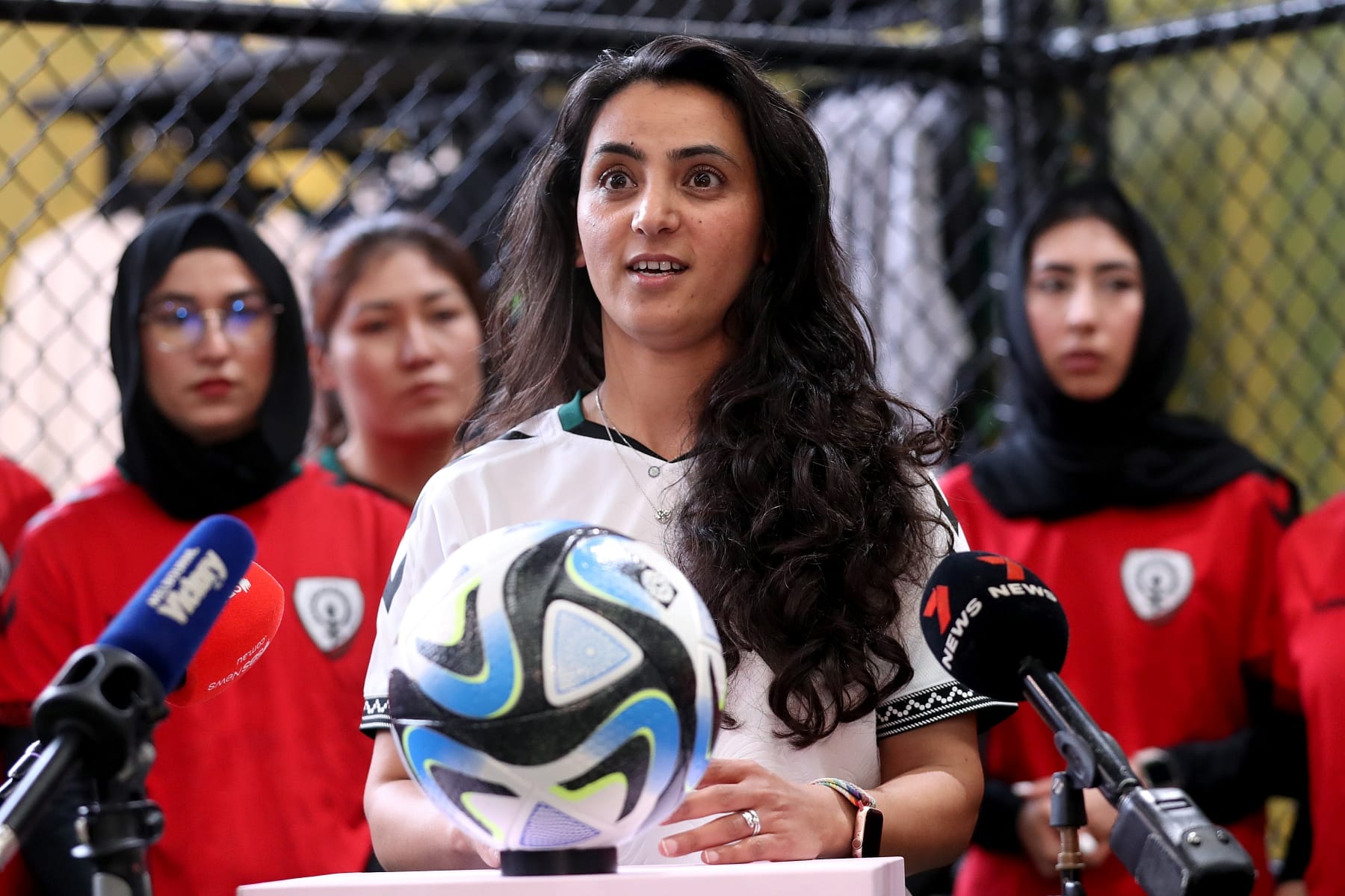fifa afghan women football players exile compete international matches