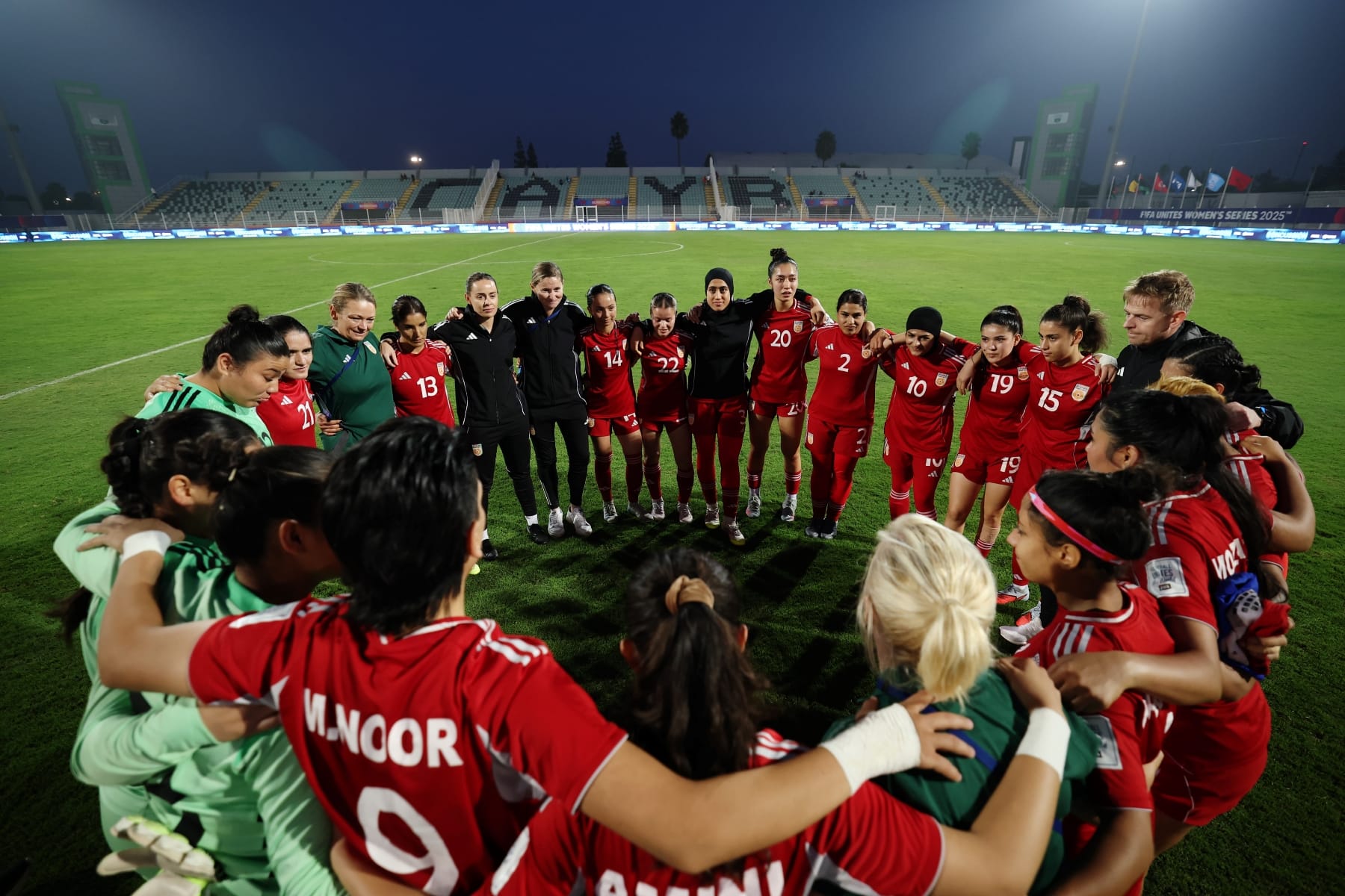 fifa afghan women football players exile compete international matches