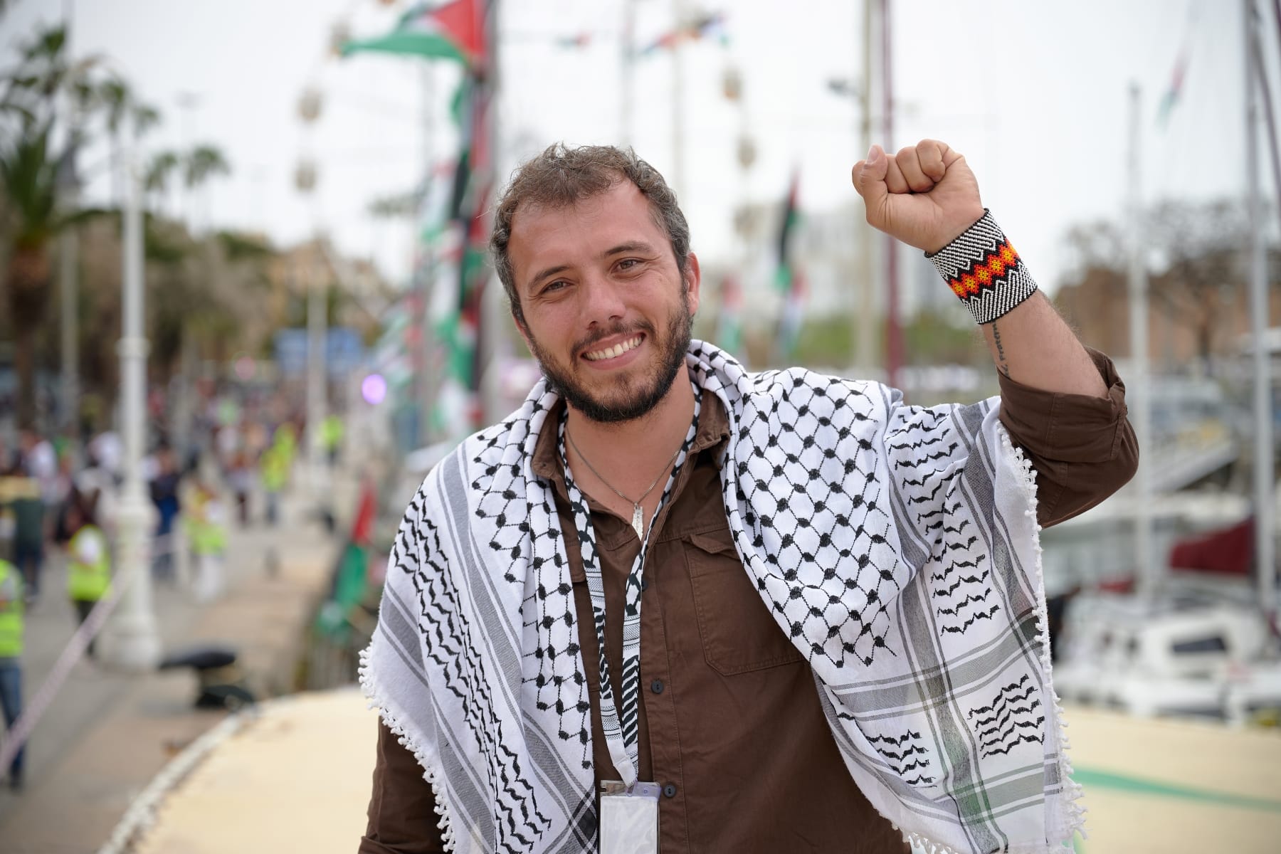 Thiago Avila Saif abu keshek global sumud flotilla activists Israel refuse release
