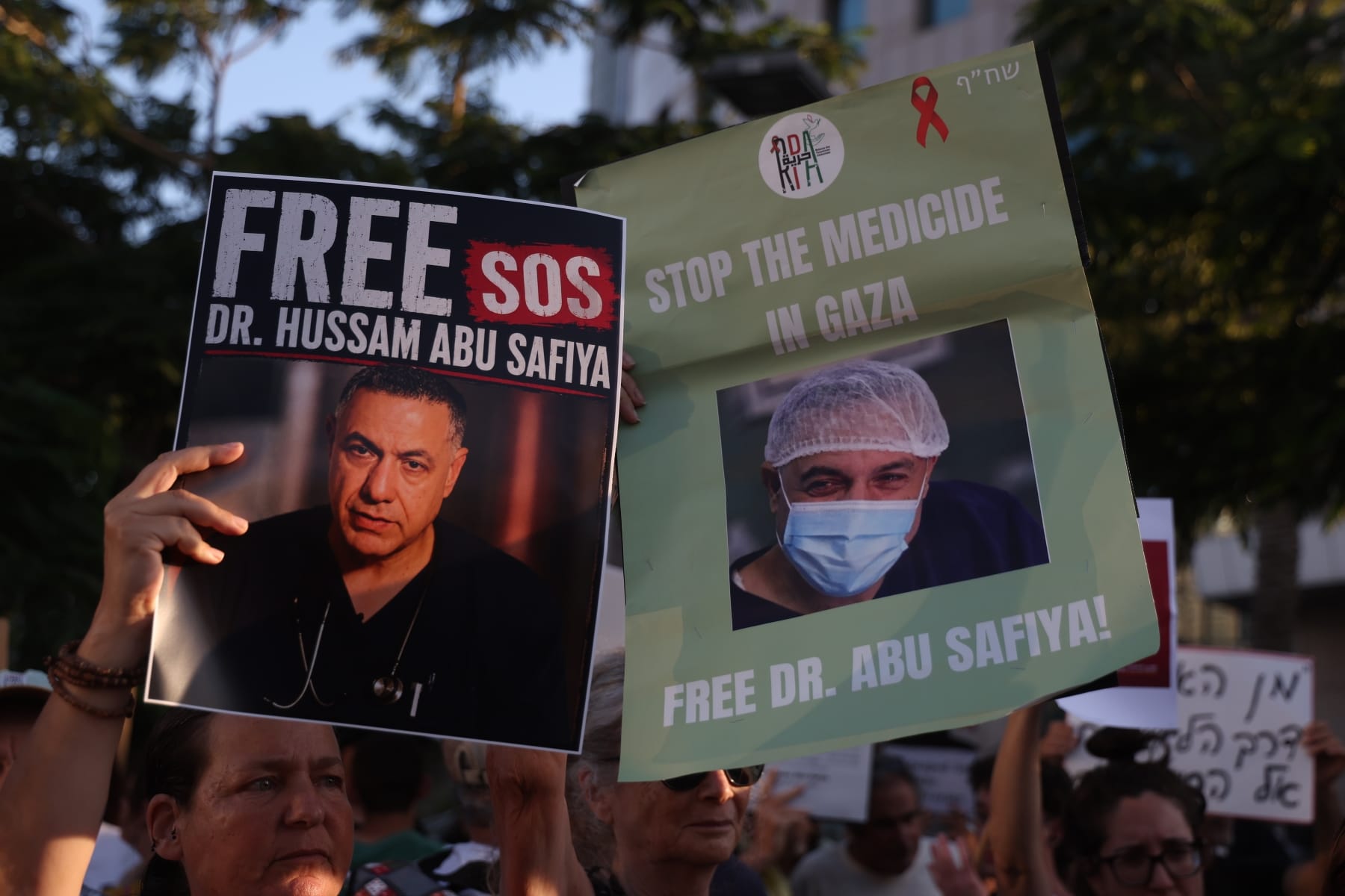 dr Hussam Abu Safiya gaza israel detention torture