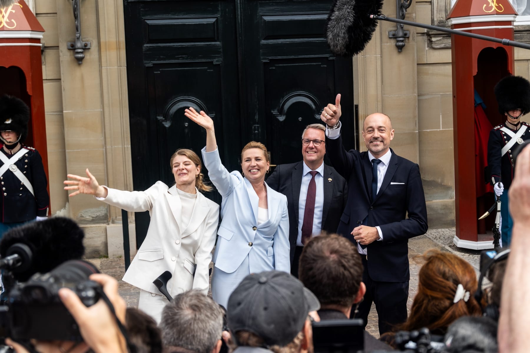 mette frederiksen denmark women majority government