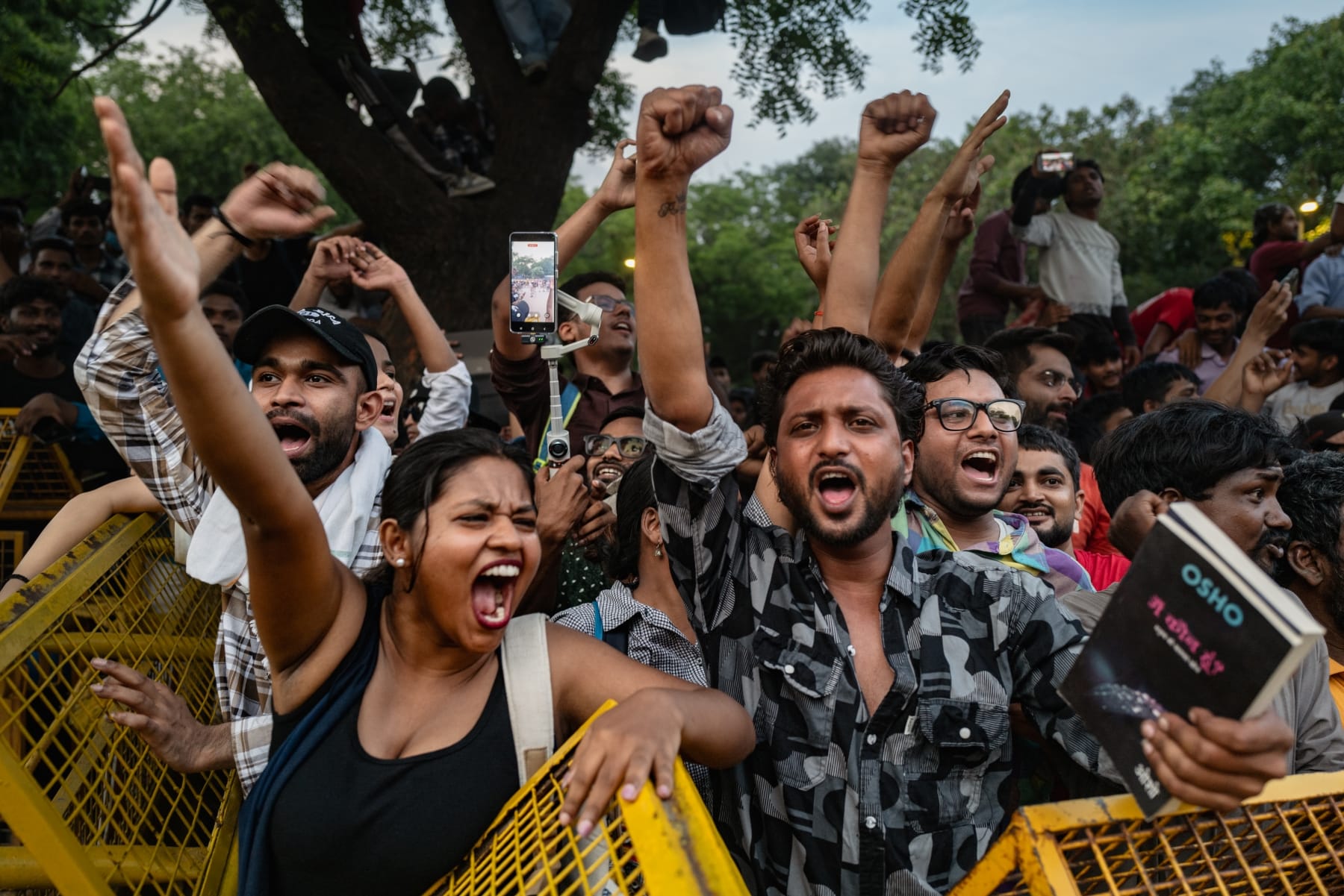 india gen z cockroach protests education minister resign