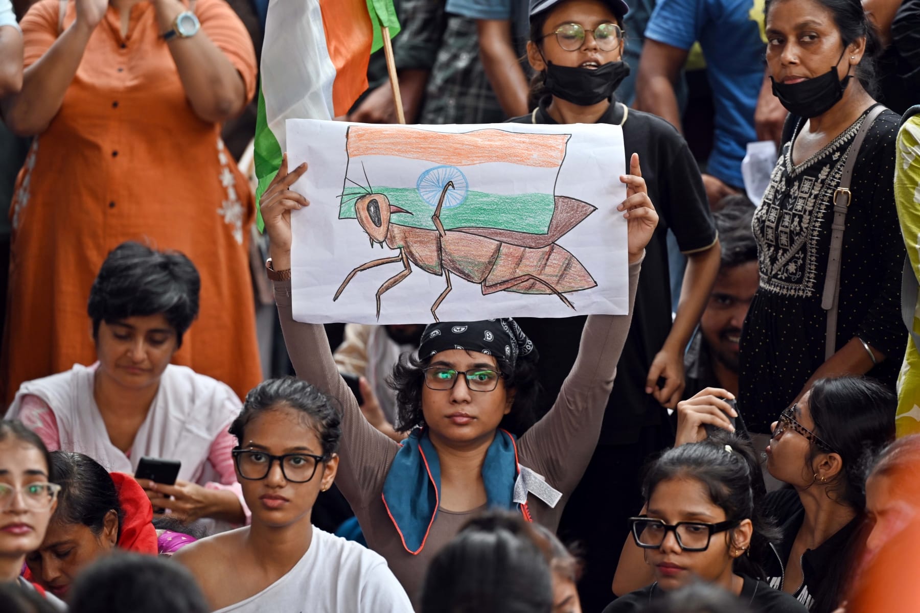 india gen z cockroach protests education minister resign