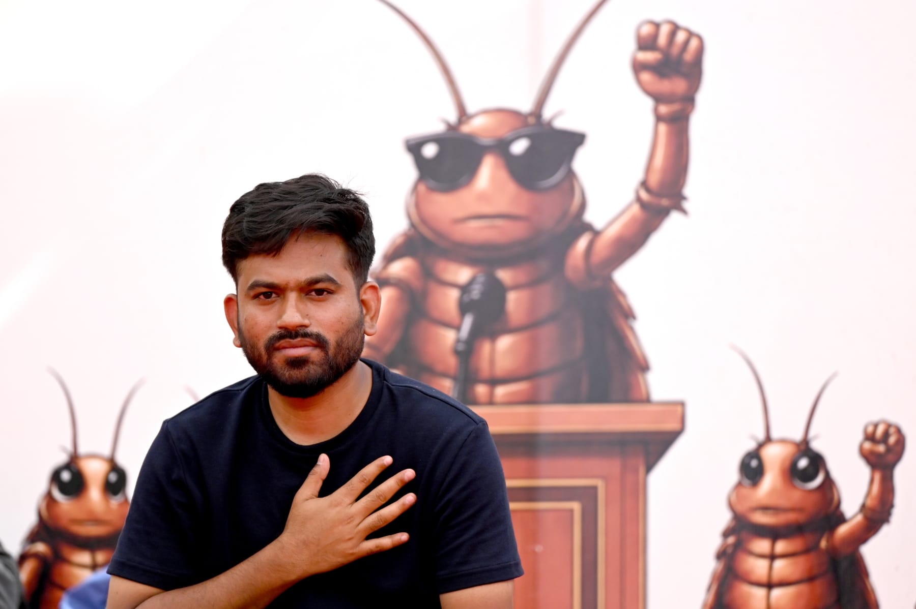 india gen z cockroach protests education minister resign