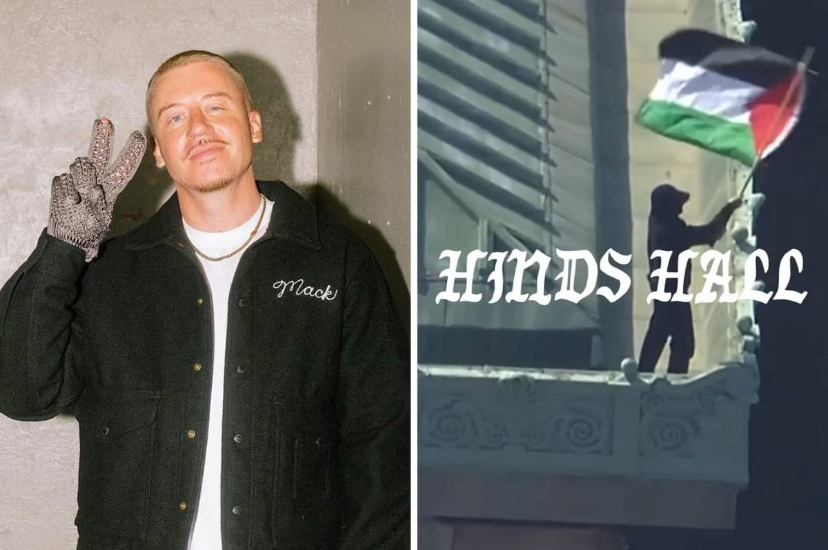 macklemore hinds wall palestine song israel
