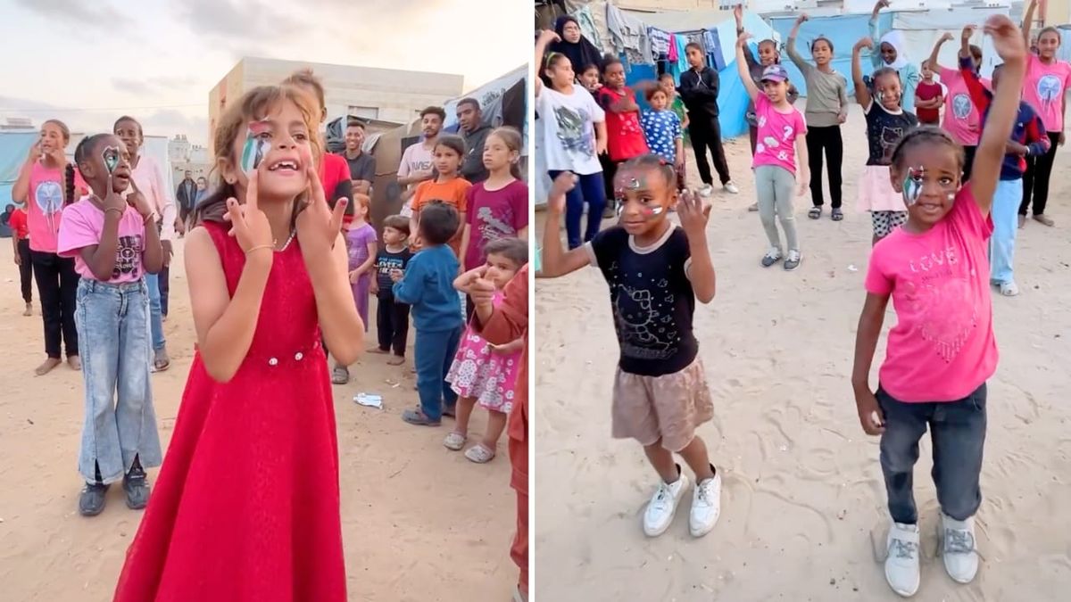 palestinian little girls song israel occupation gaza