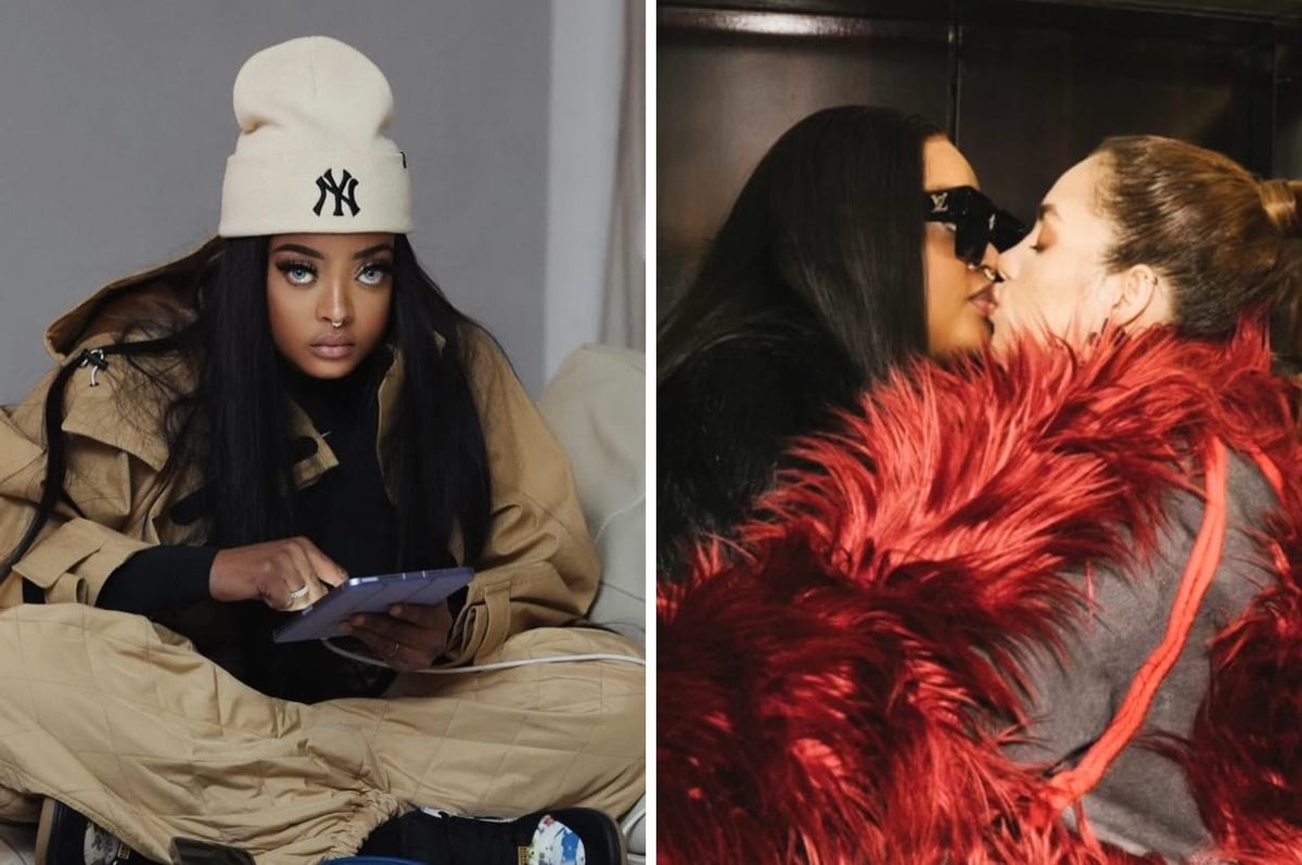 cameroon president daughter same-sex kiss brenda biya