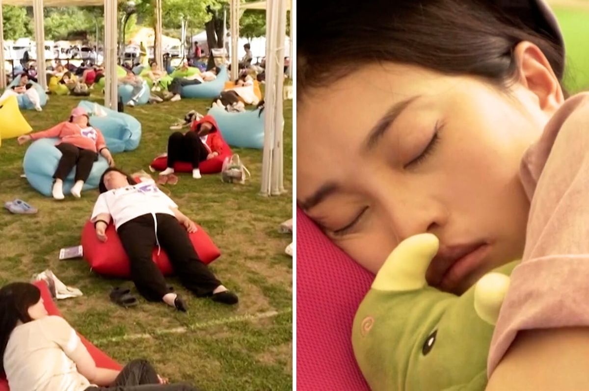 south korea power nap competition