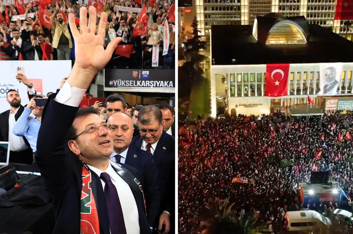turkey protest istanbul mayor arrest ekrem imamoglu