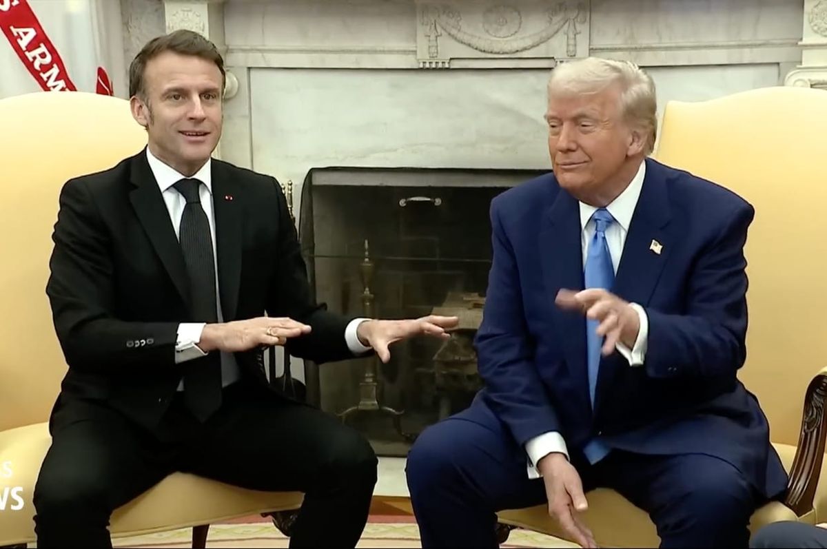 macron corrects trump europe ukraine loan