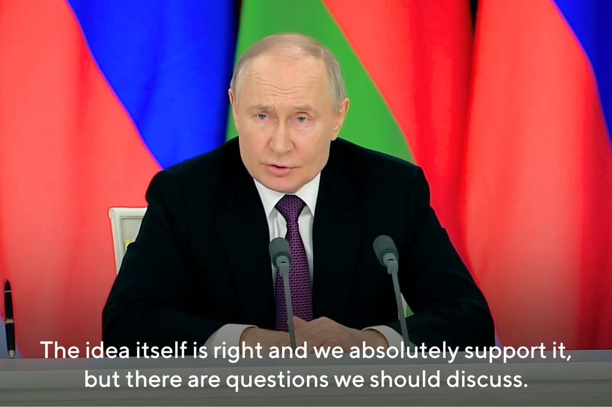 putin ukraine ceasefire reaction conditions