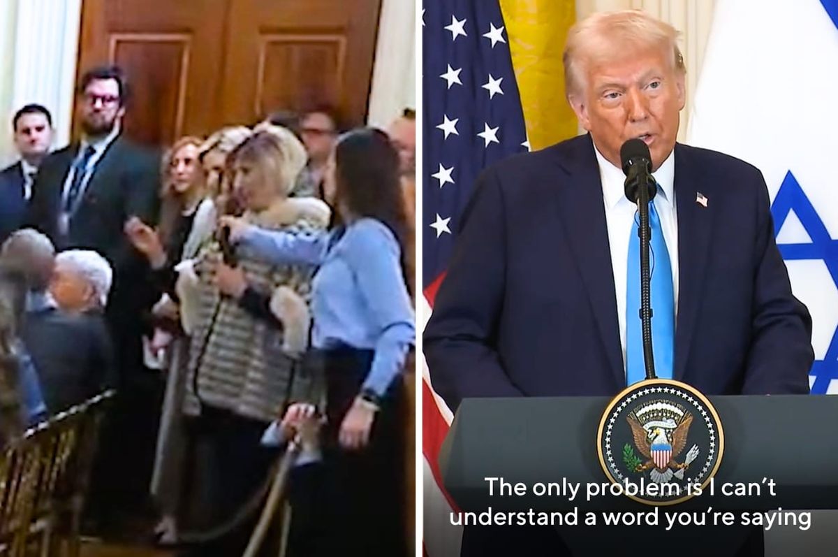 trump dimiss afghan woman journalist accent