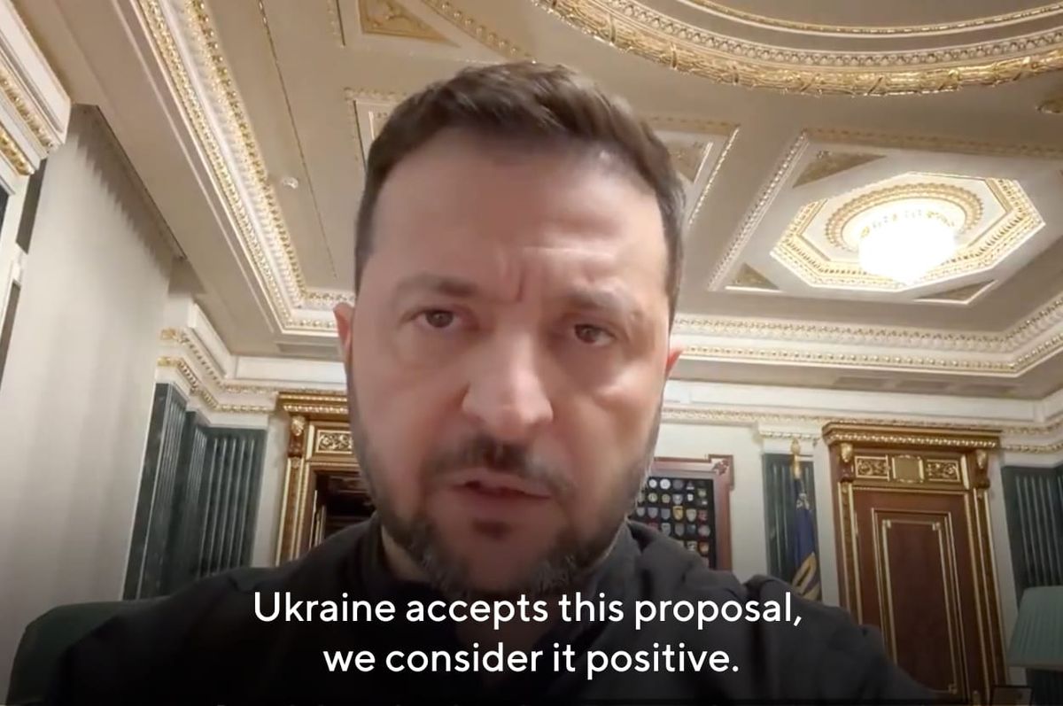 Ukraine Has Accepted A 30-Day Ceasefire After The US Agreed To Lift Its Pause On Military Aid