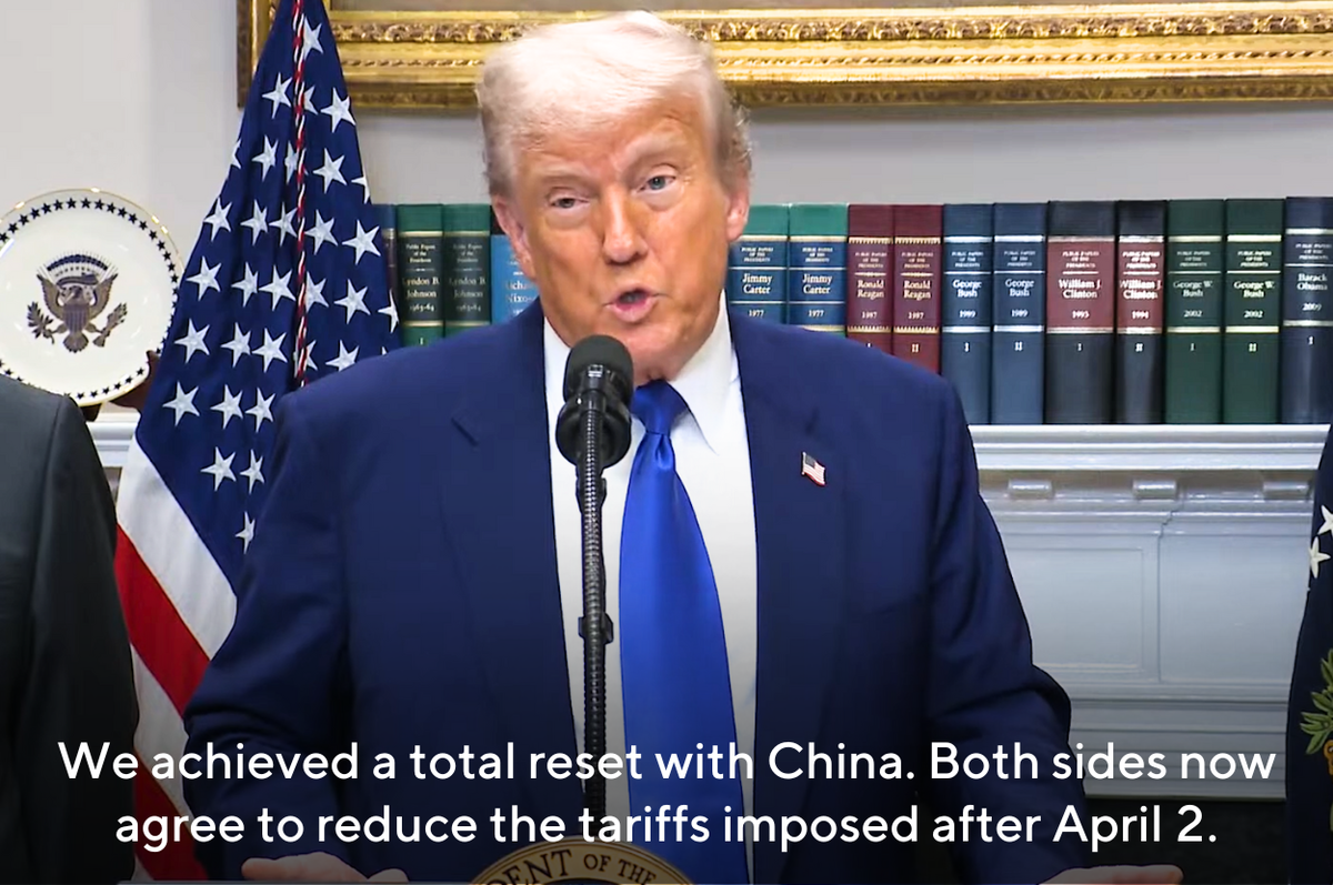 Trump us china stop imposing tarrifs 90 days