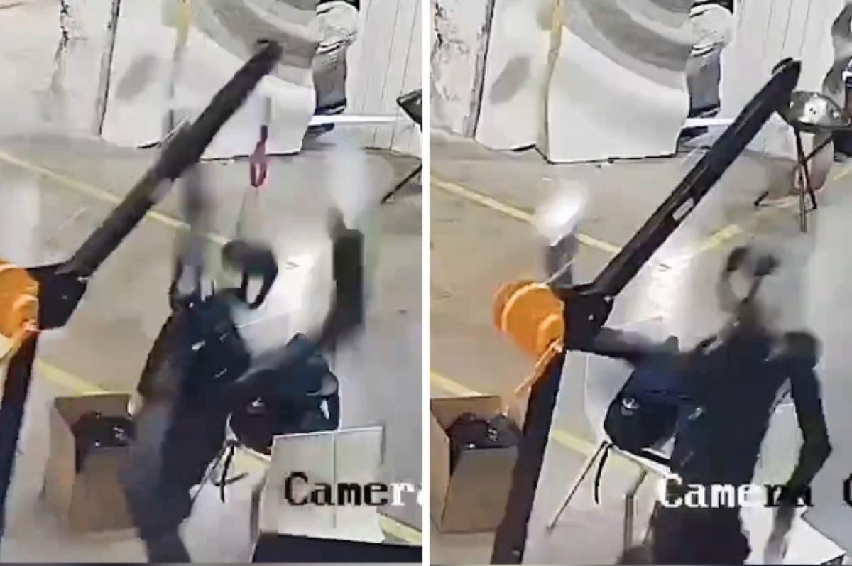 china robot engineers attack