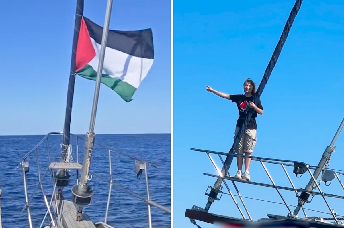 gaza freedom flotilla activists aid 2025 greta thunberg